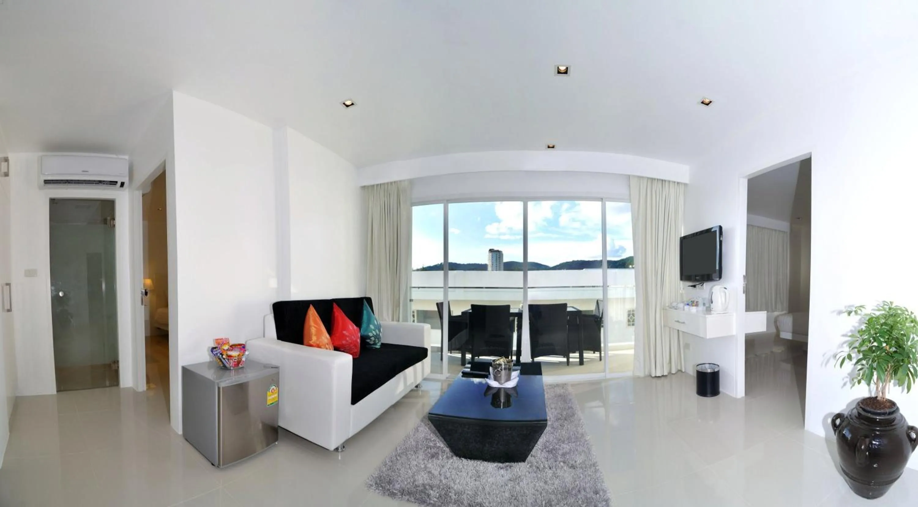 Seating area in Grand Sunset Hotel Phuket