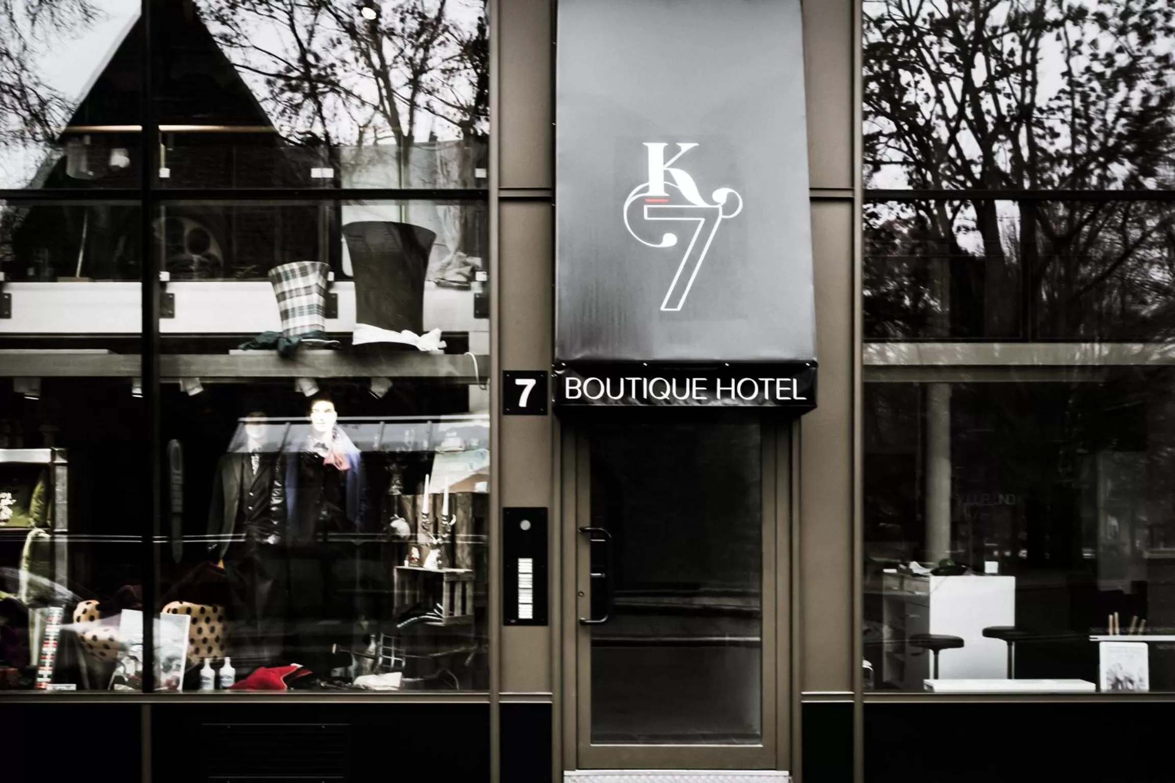 Facade/entrance in Boutique Hotel K7