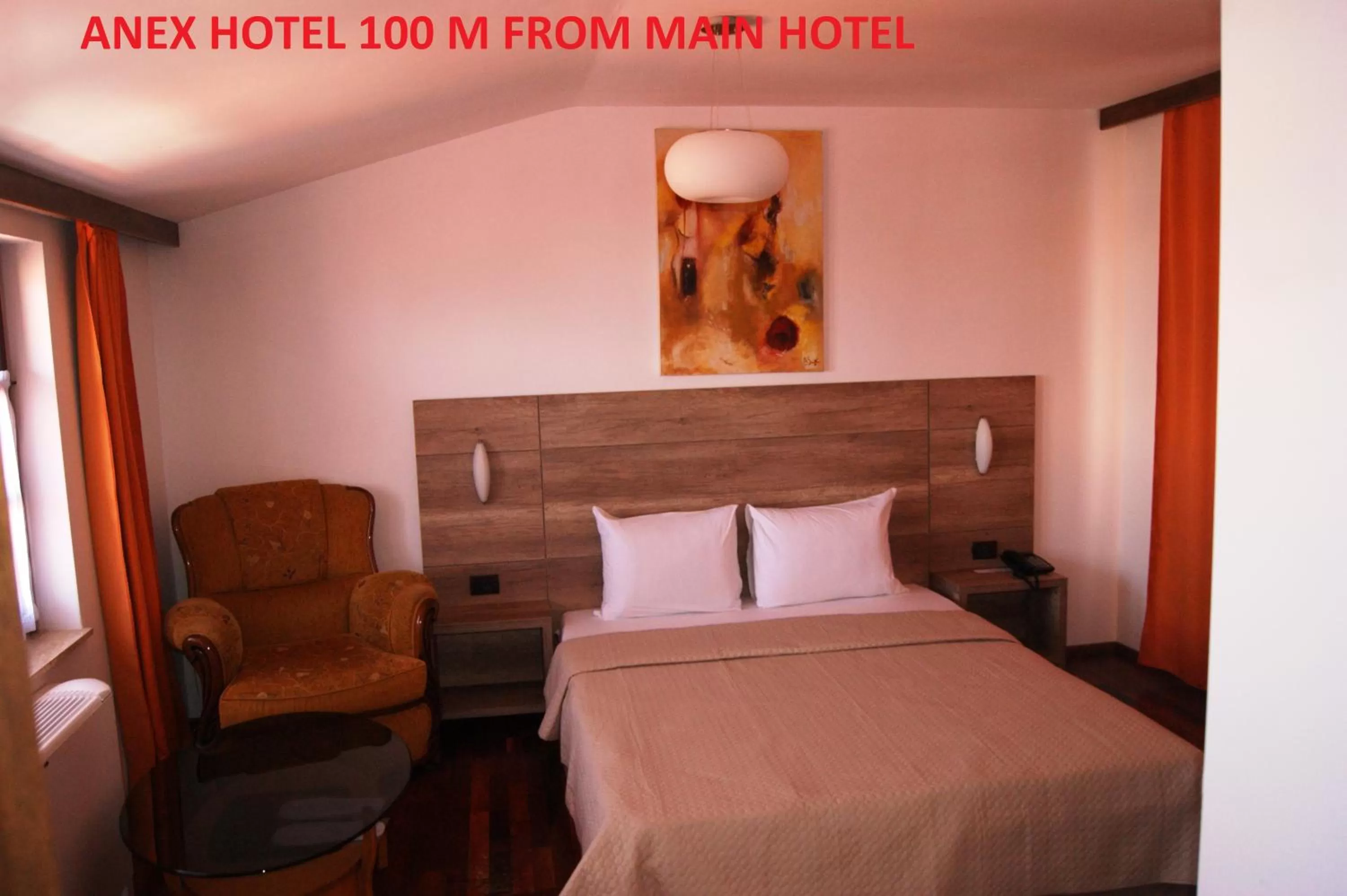 Bed in Hotel Prizreni