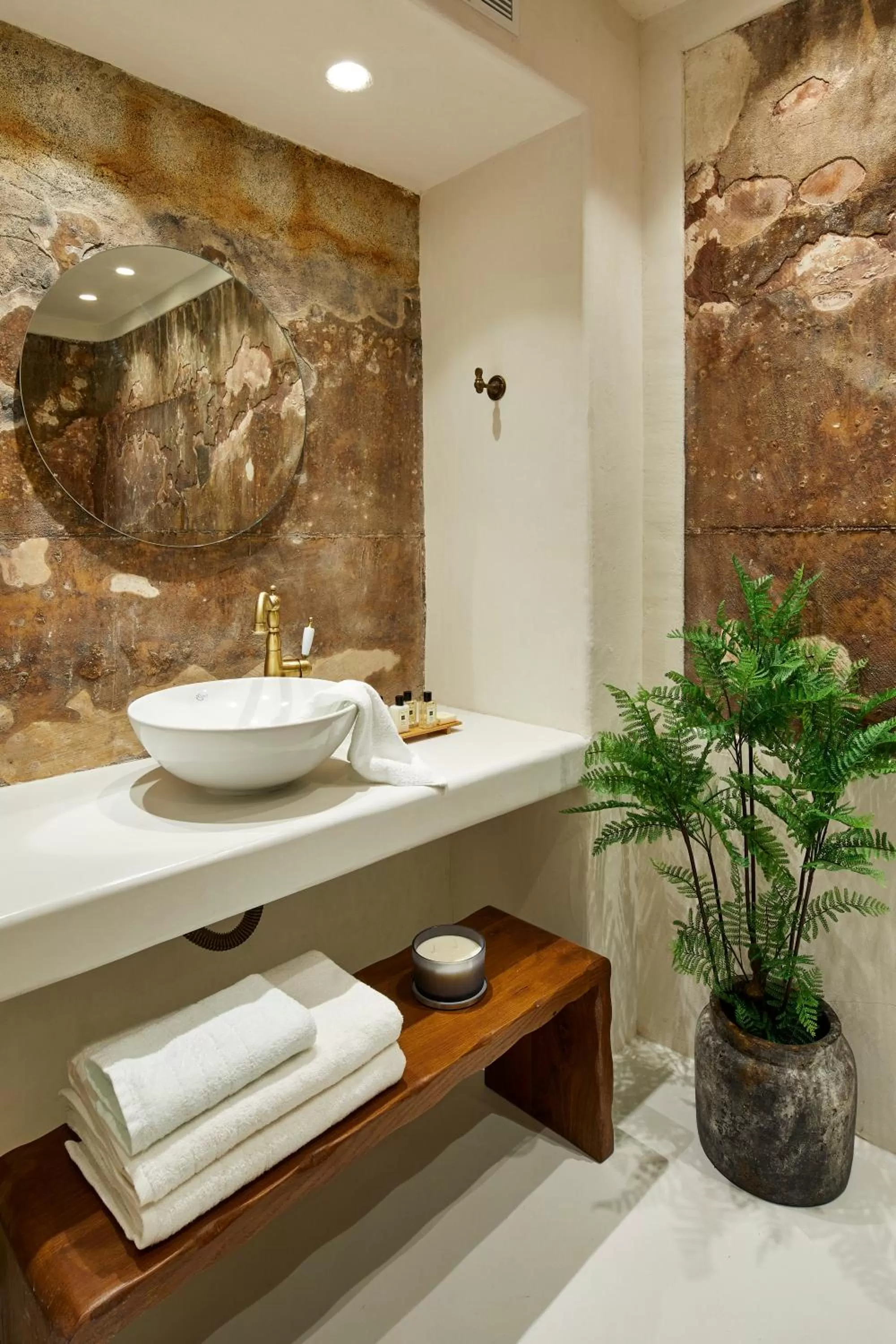 Bathroom in Winery Hotel 1870