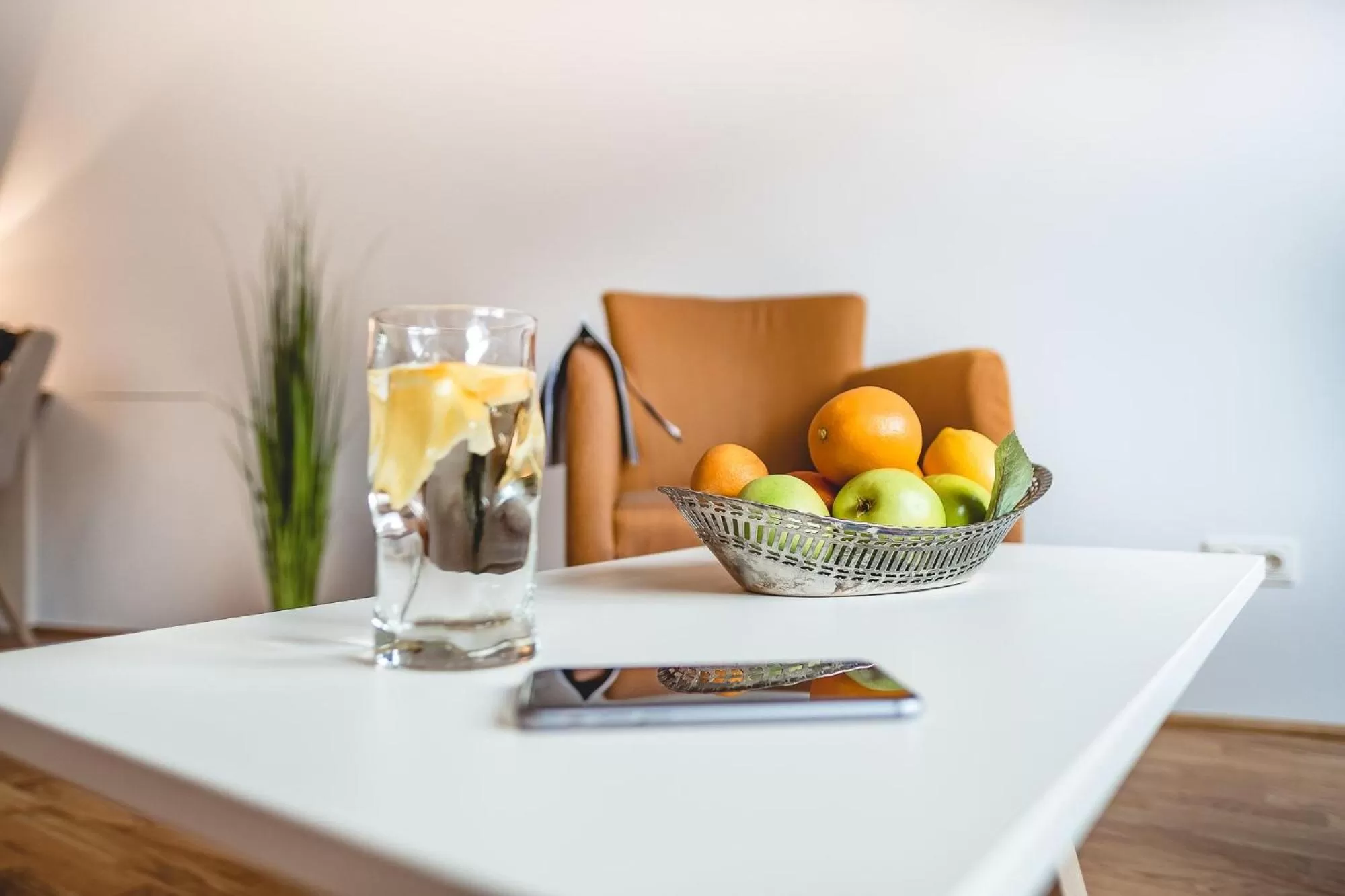 Living room in Oliver Urban I Self check-in Apartments