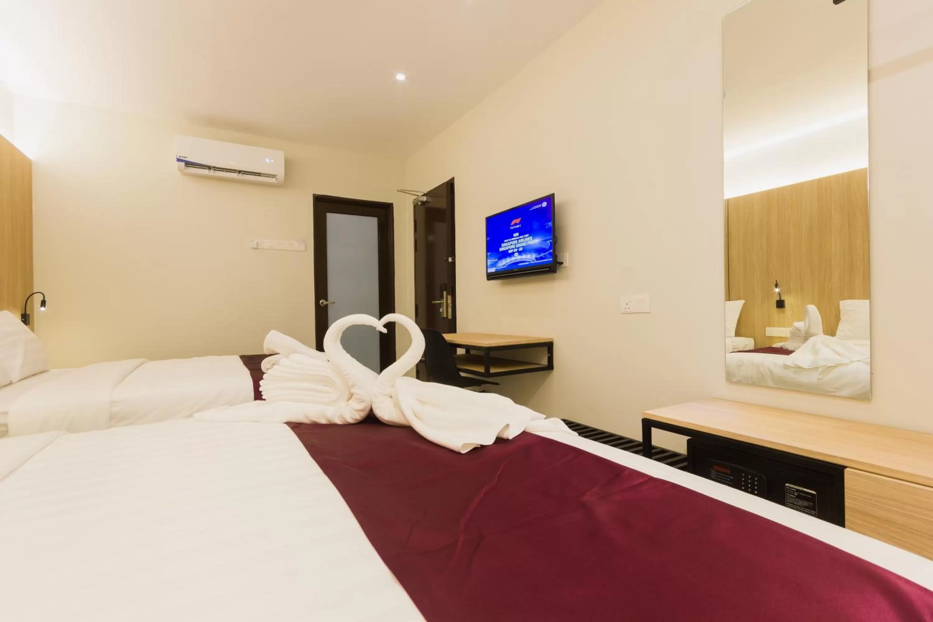 Bed in GM Hotel Kuantan