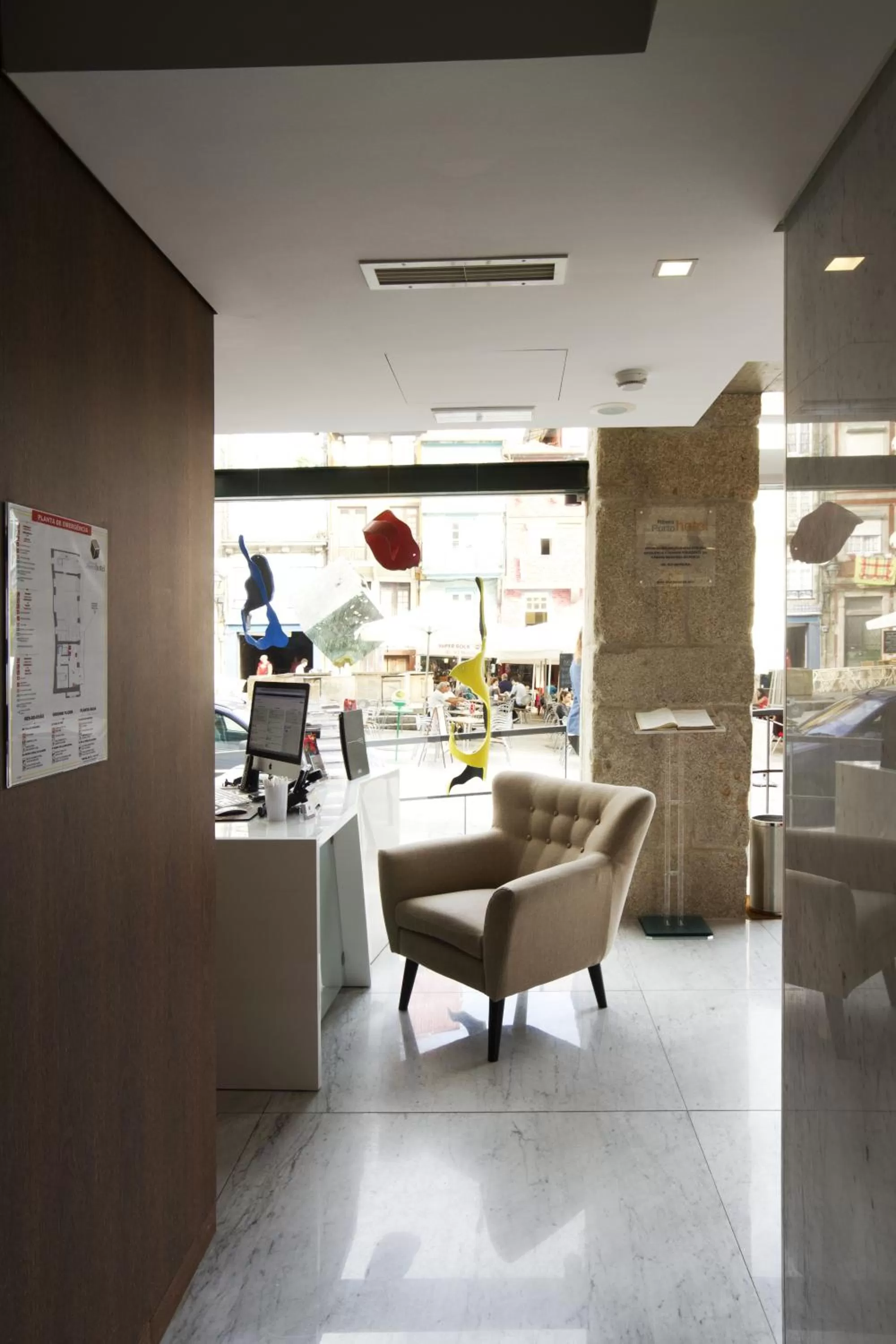 Lobby or reception in Oca Ribeira do Porto Hotel