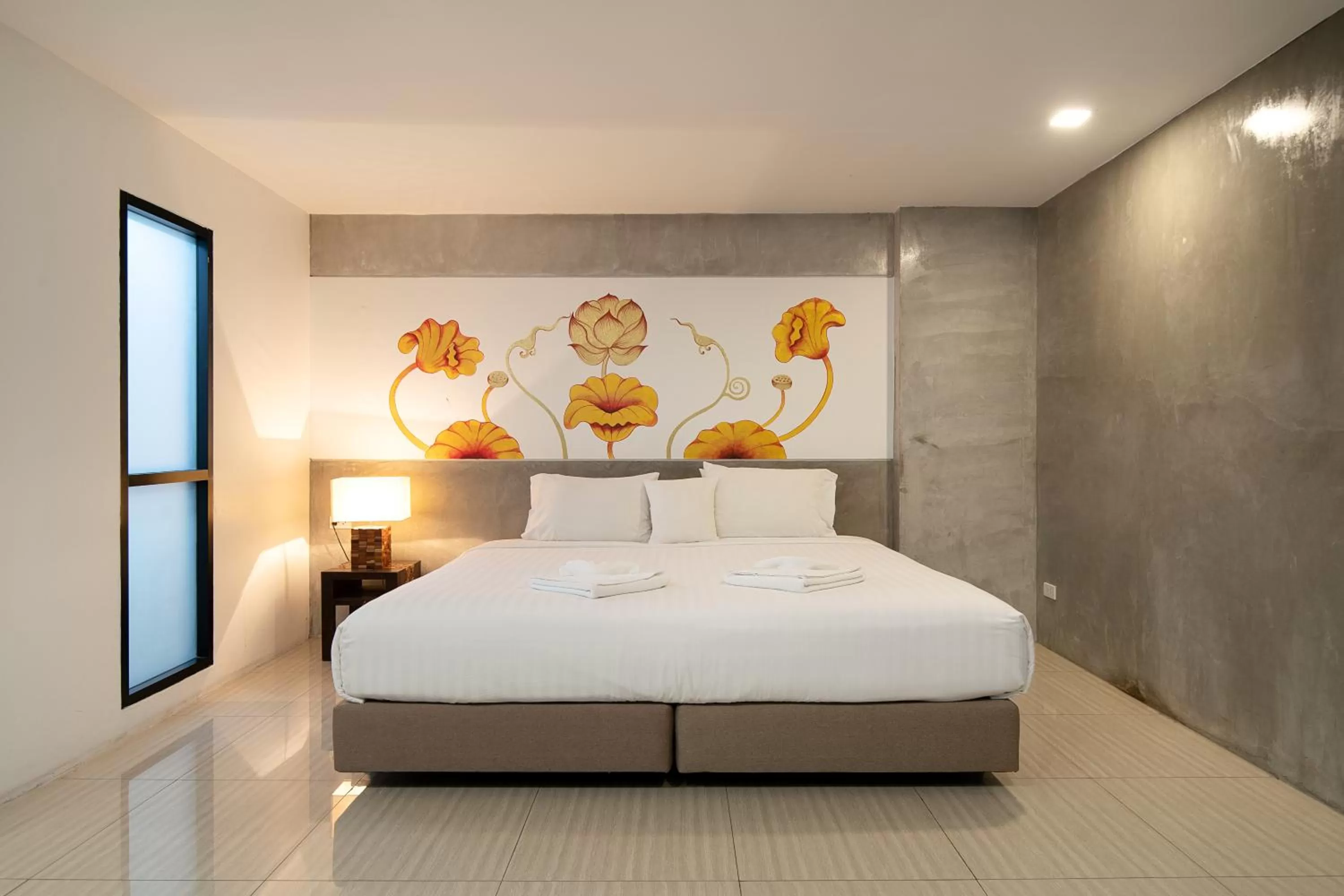 Bed in The Riche Boutique Hotel Don Mueang Airport