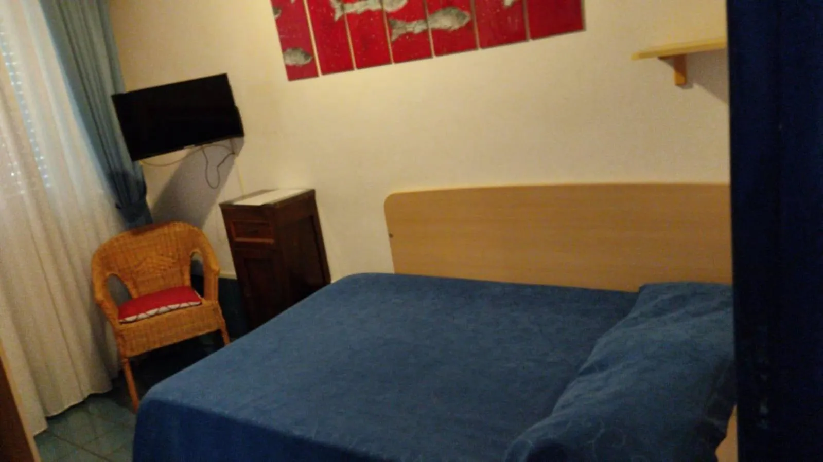 Bed in Hotel Caporal