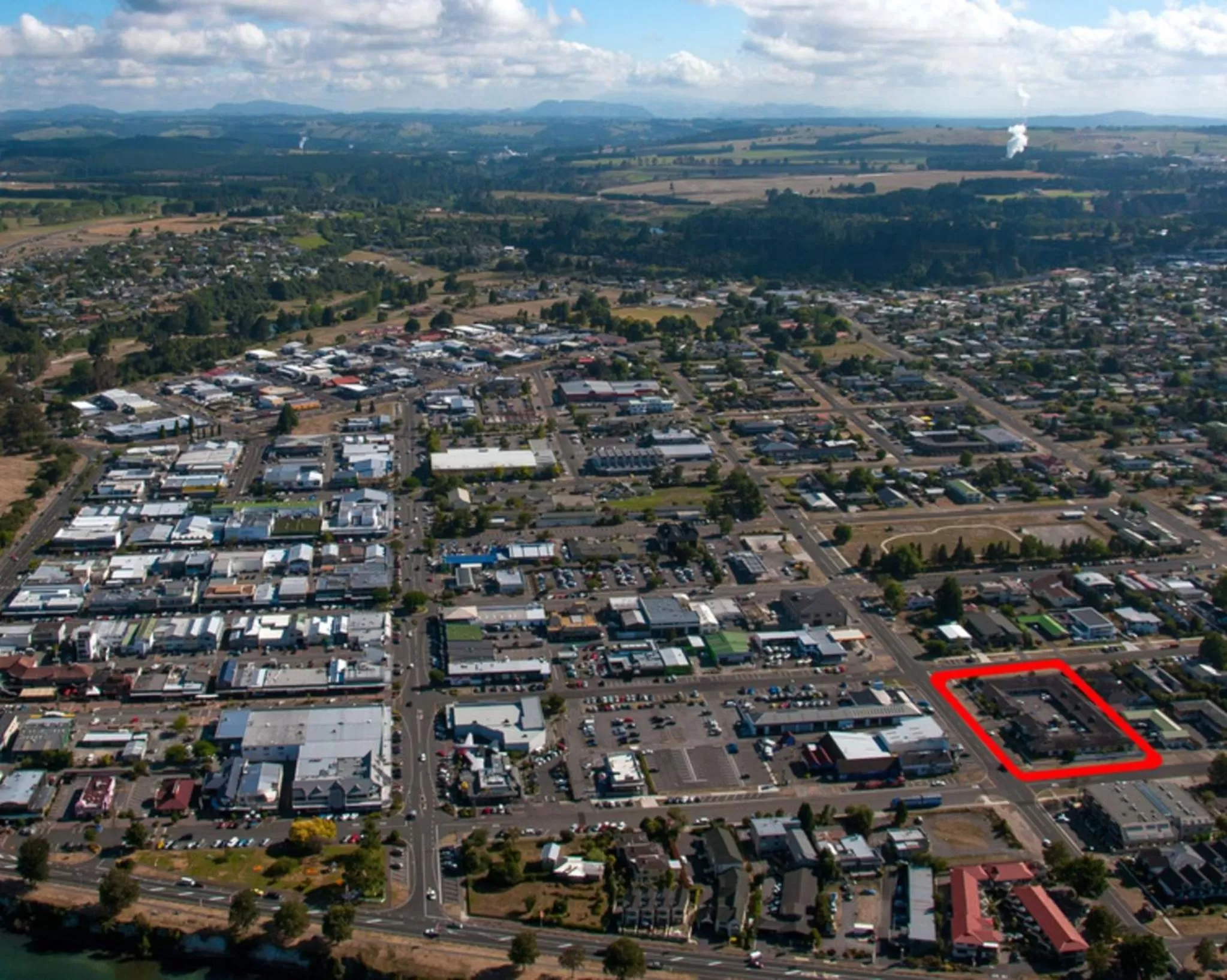 Bird's eye view, Bird's-eye View in ASURE PRINCE motor lodge