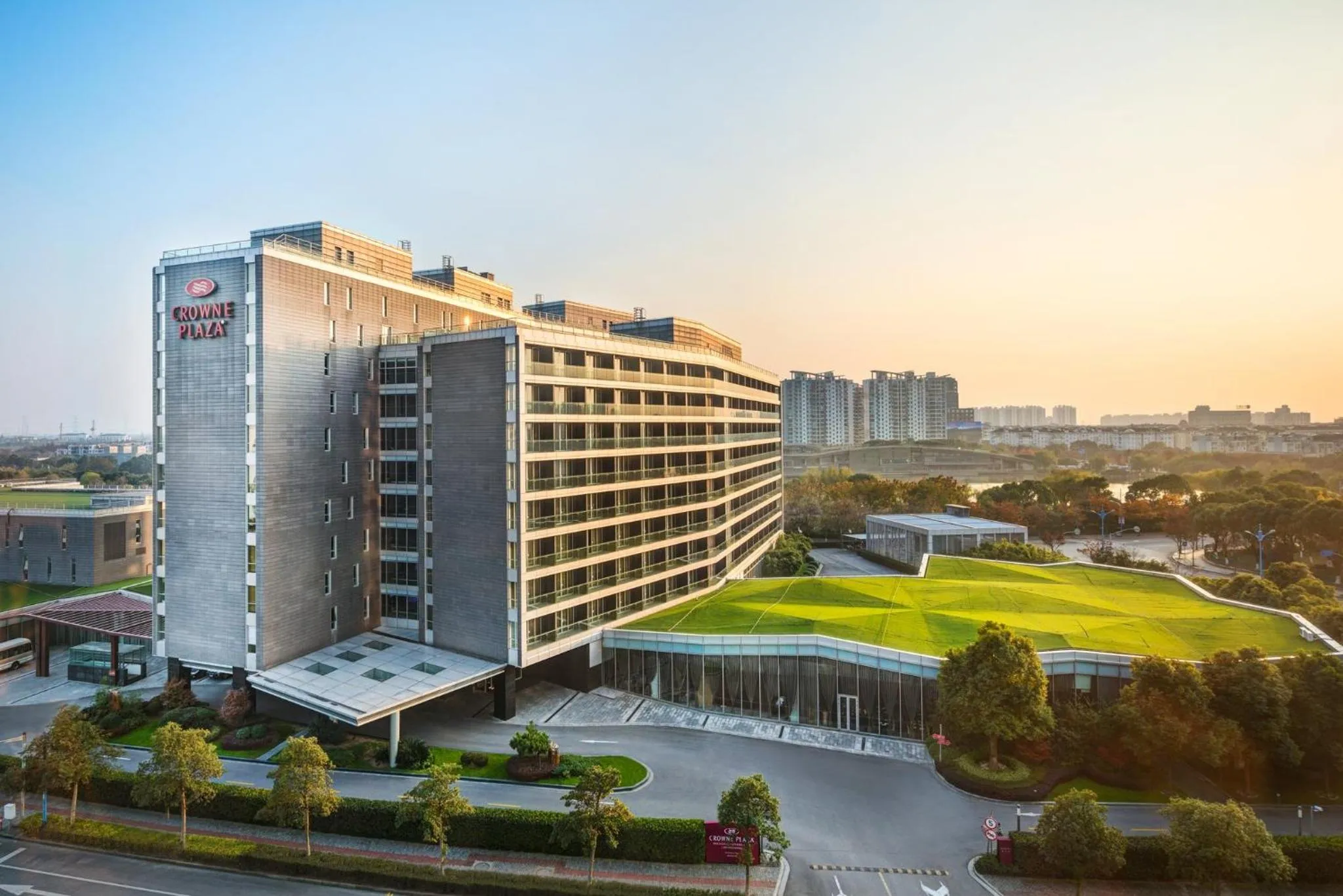 Property building in Crowne Plaza Shanghai Xiayang Lake by IHG