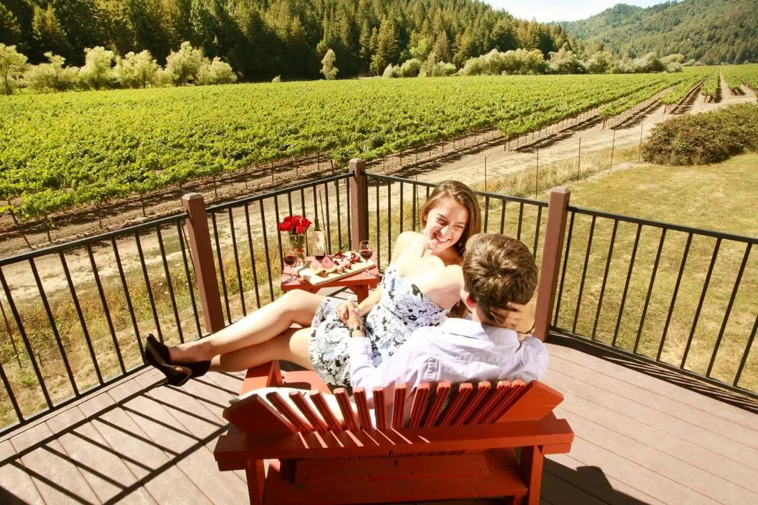 Balcony/Terrace in West Sonoma Inn & Spa