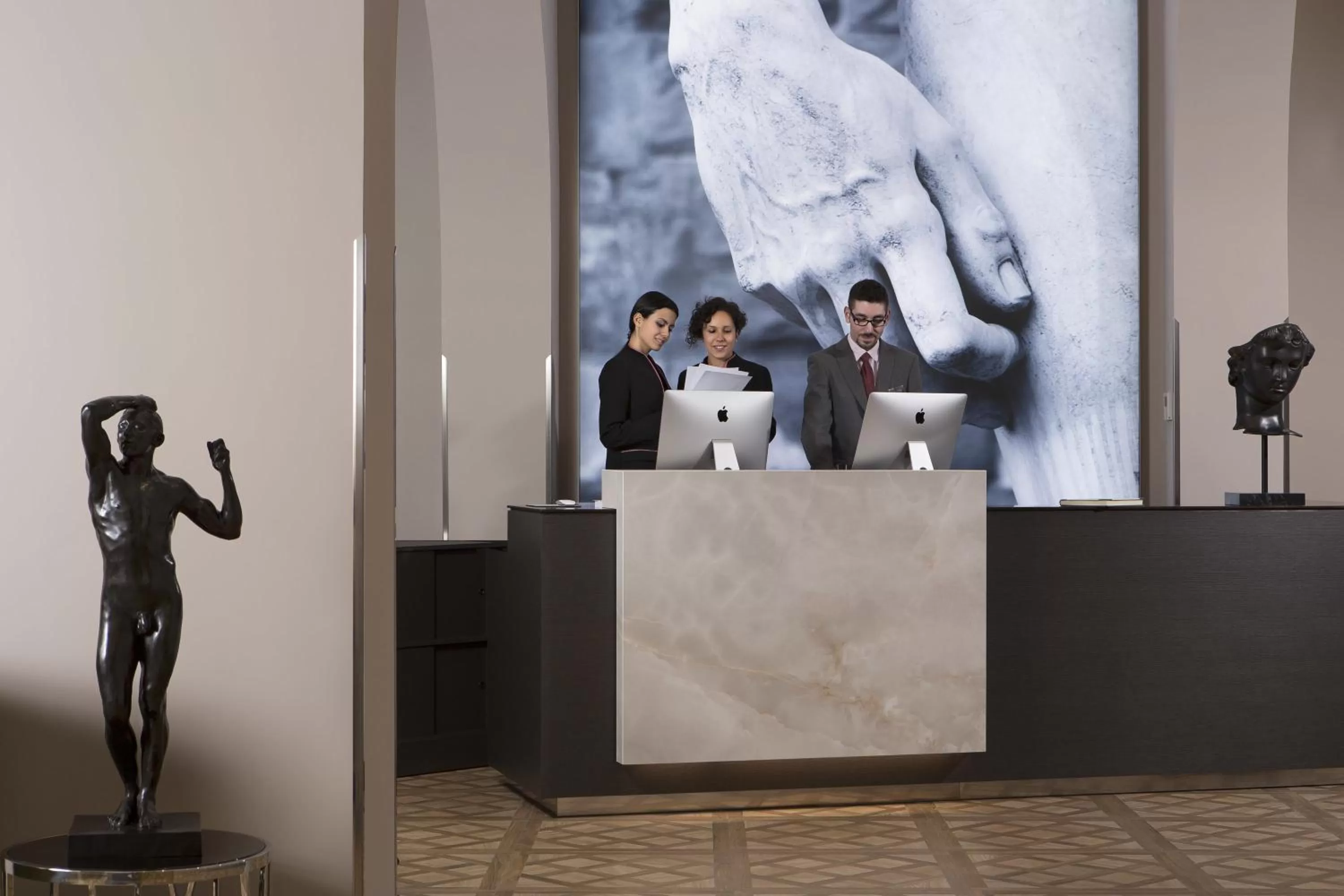 Lobby or reception in Hotel Spadai