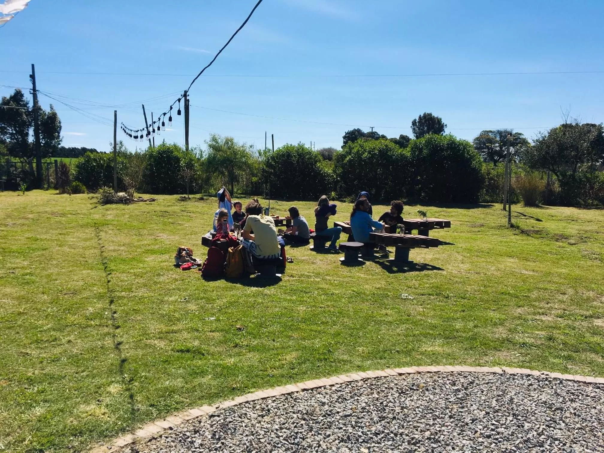 Garden in Caliu Earthship Ecolodge
