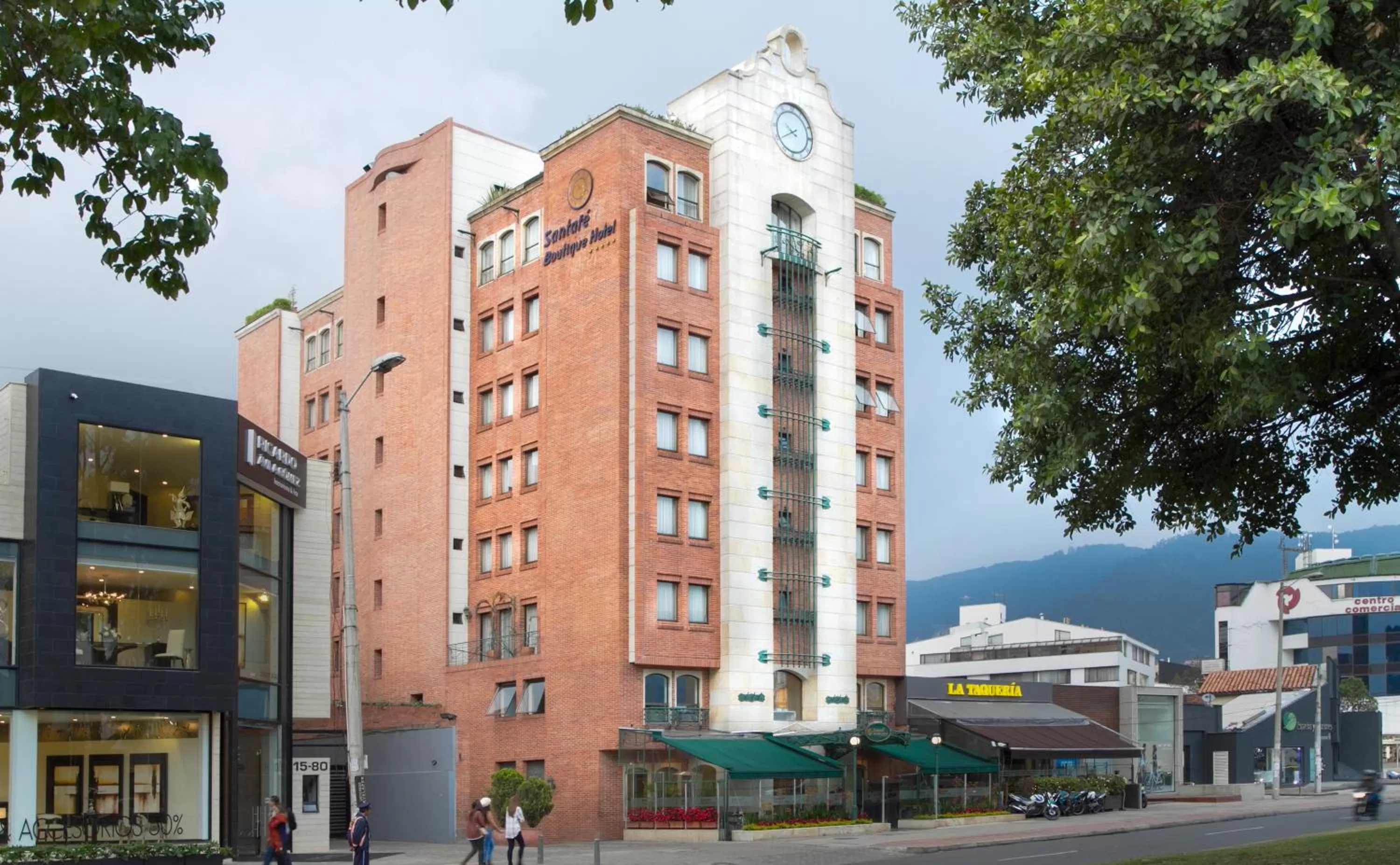 Facade/entrance in Santafe Boutique Hotel
