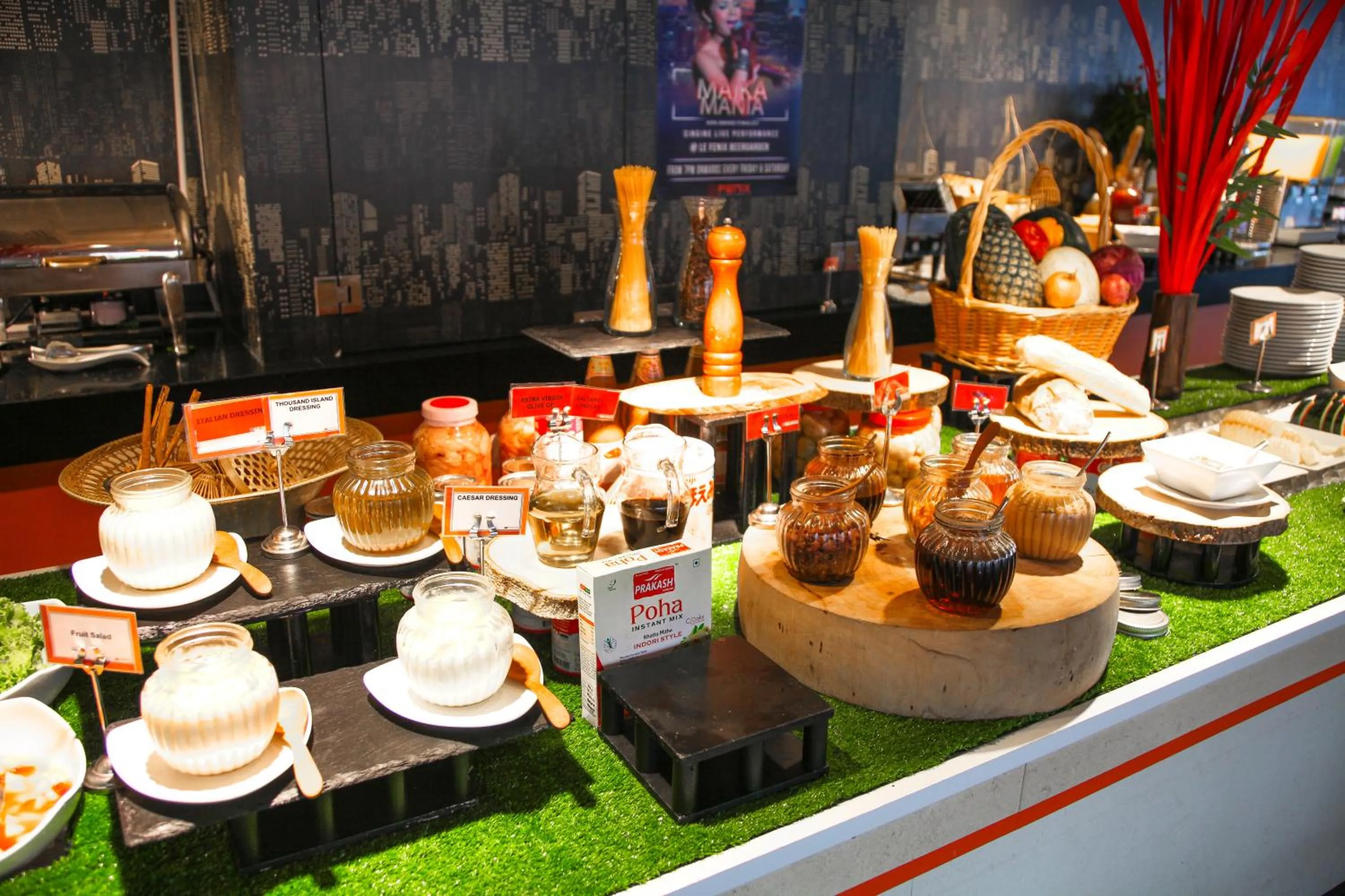 Buffet breakfast in Le Fenix Sukhumvit 11 Bangkok