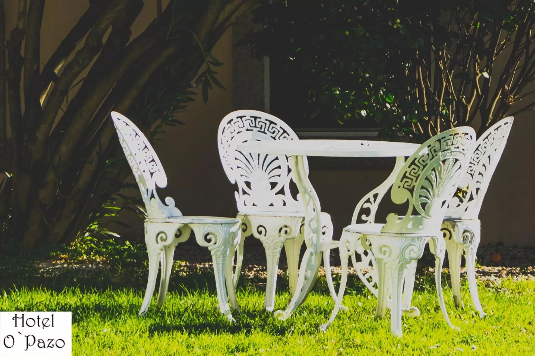Garden in Hotel O'Pazo