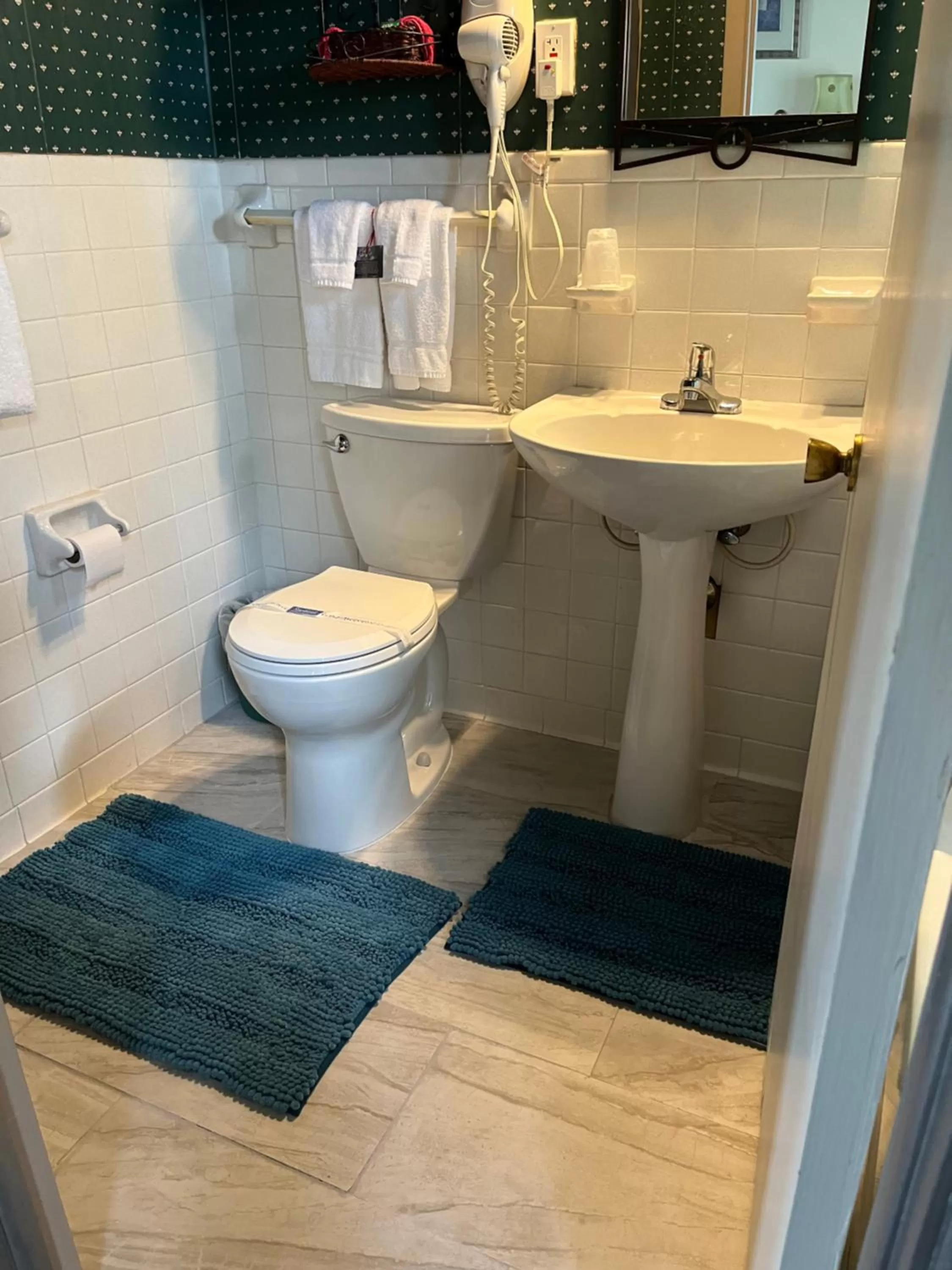 Toilet in Vinehurst Inn & Suites