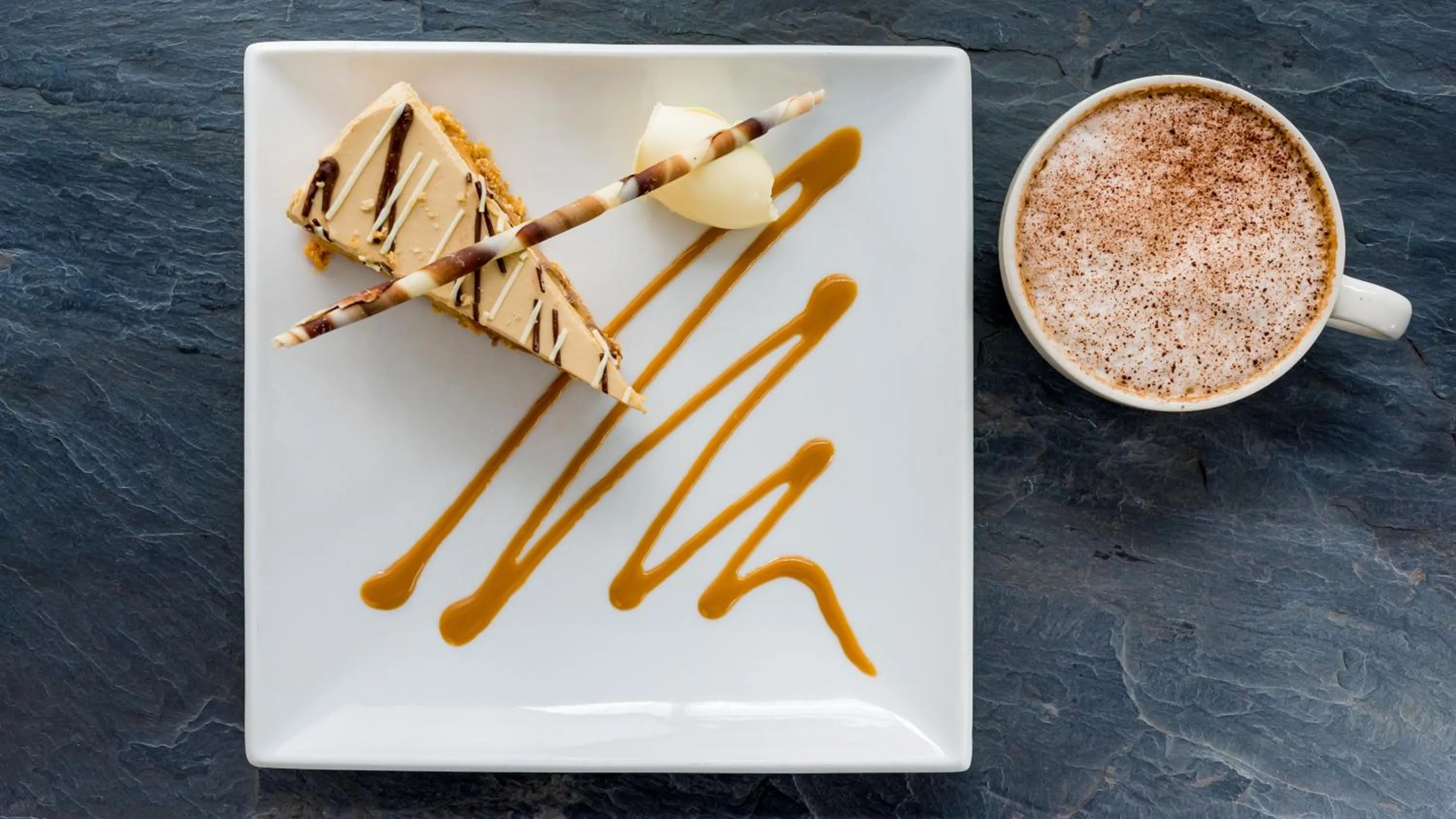 Food close-up in The Devon Hotel