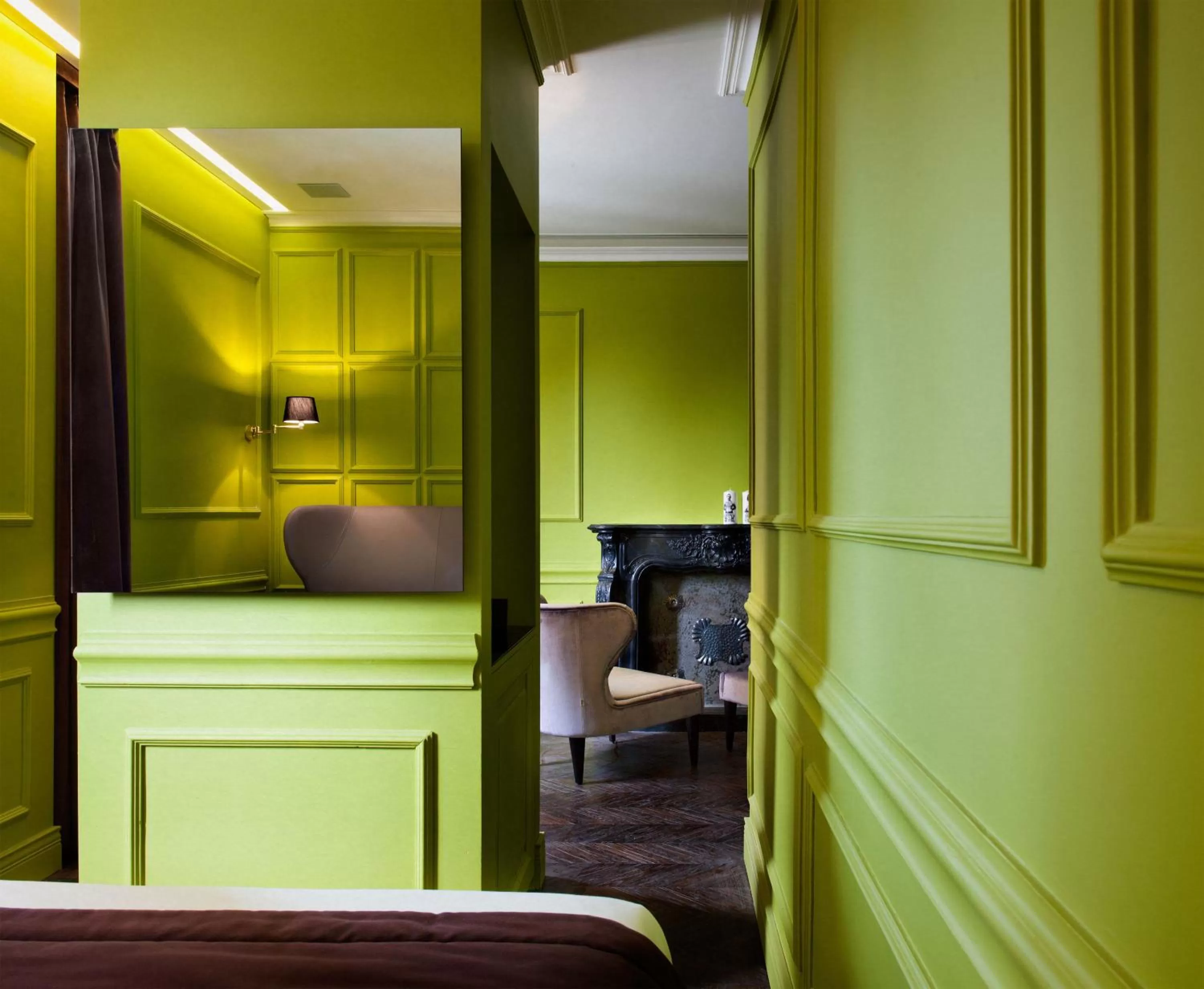 Seating area in Hotel The Corner Roma