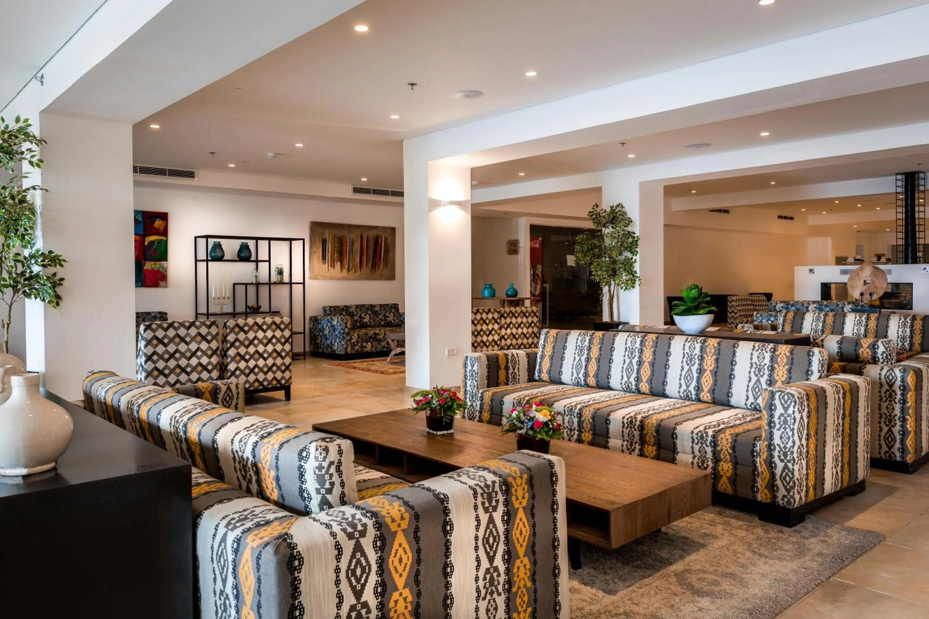 Lobby or reception in C Hotel Neve Ilan