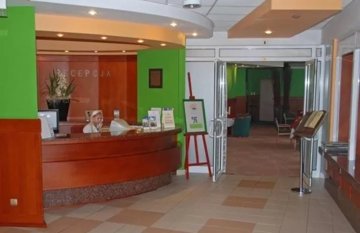 Lobby or reception in Hotel Rychło