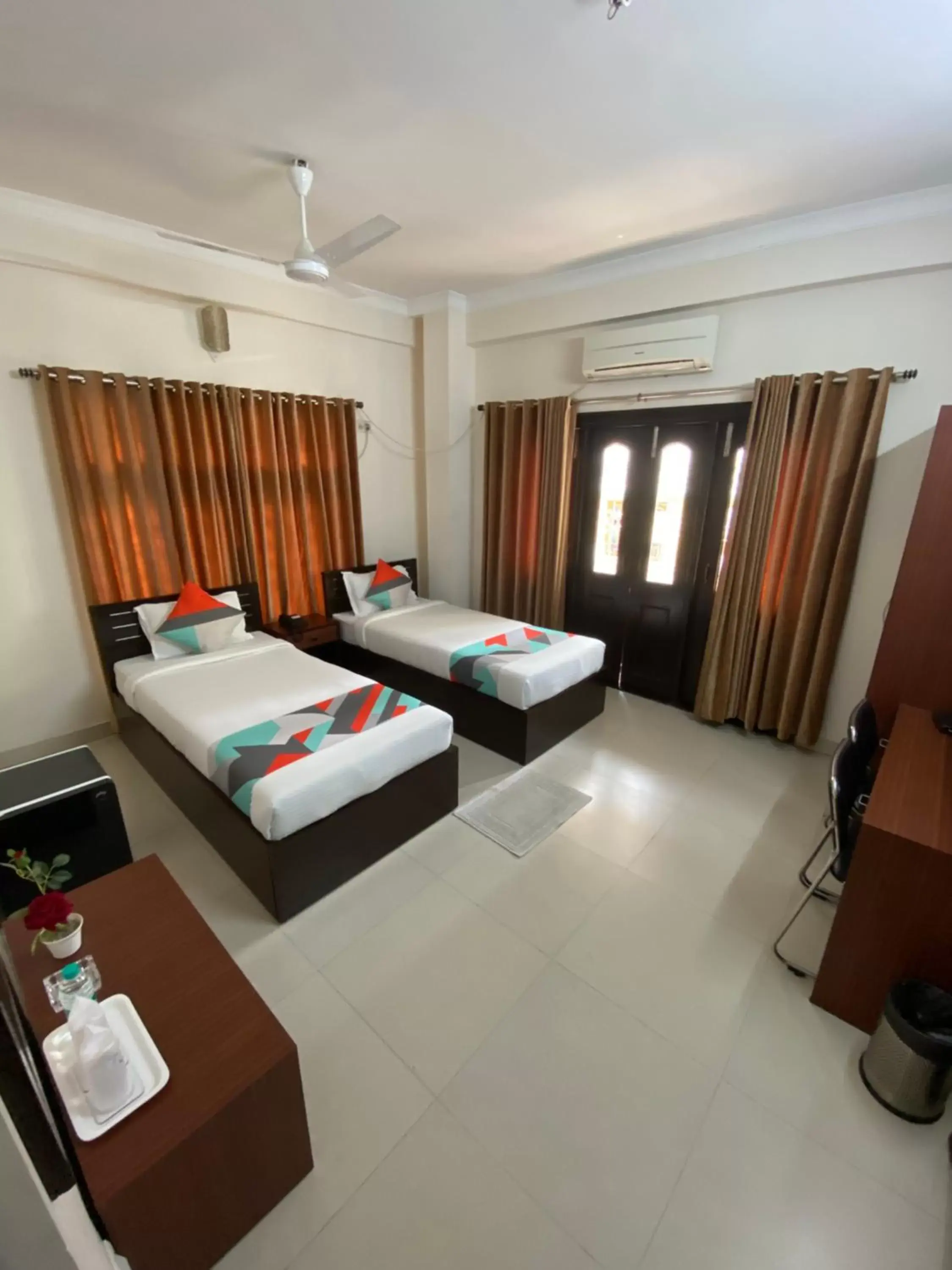 Deluxe Double or Twin Room with Balcony in Krishna Kunja " A Quiet & Peaceful Stay " Deluxe Double or Twin Room with Balcony in Krishna Kunja " A Quiet & Peaceful Stay "