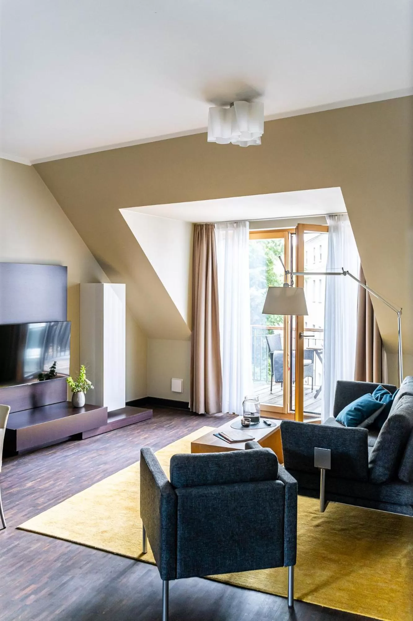 Photo of the whole room in The Green Rostock Apartment Hotel