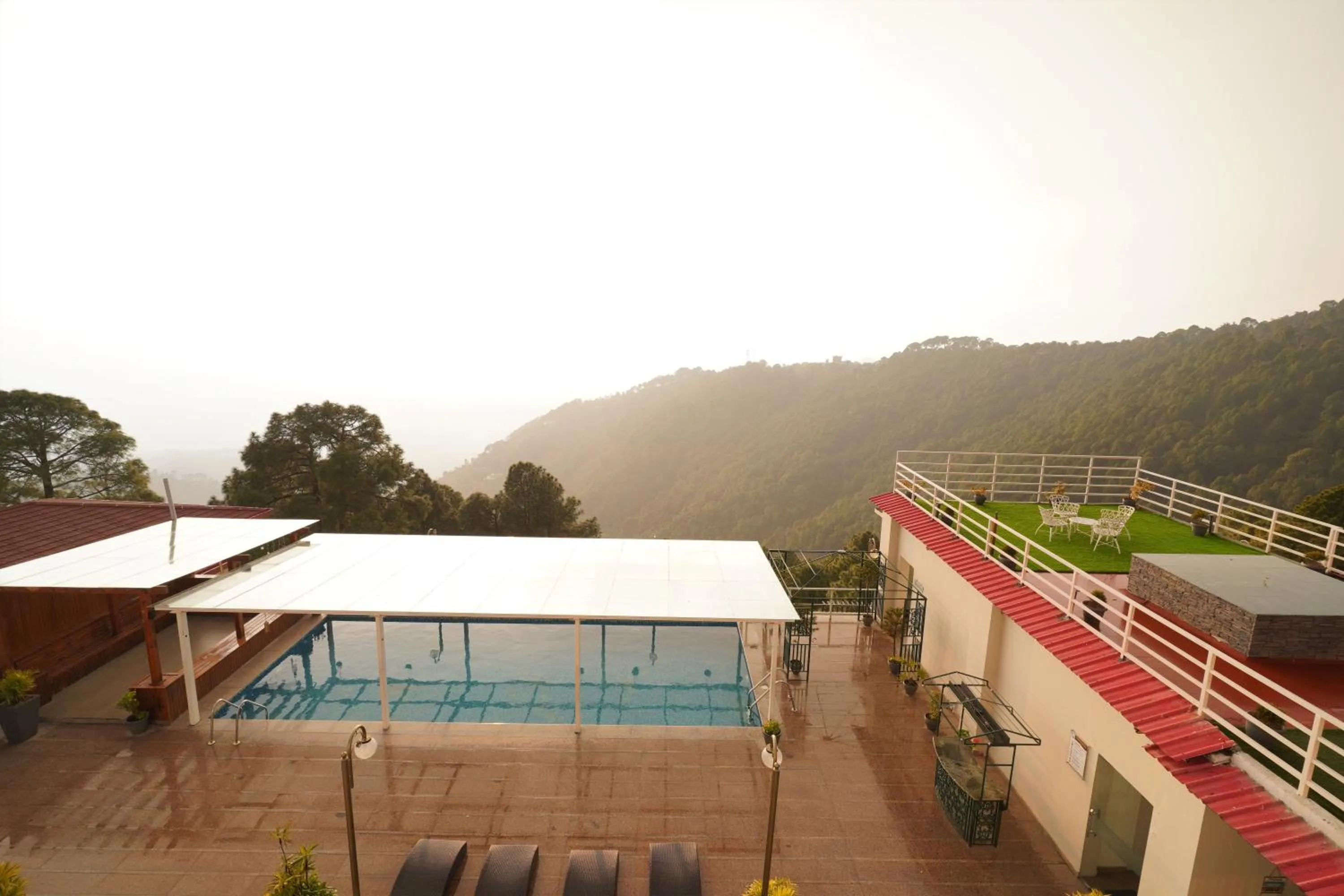 Mountain view in Indraprastha Spa Resort