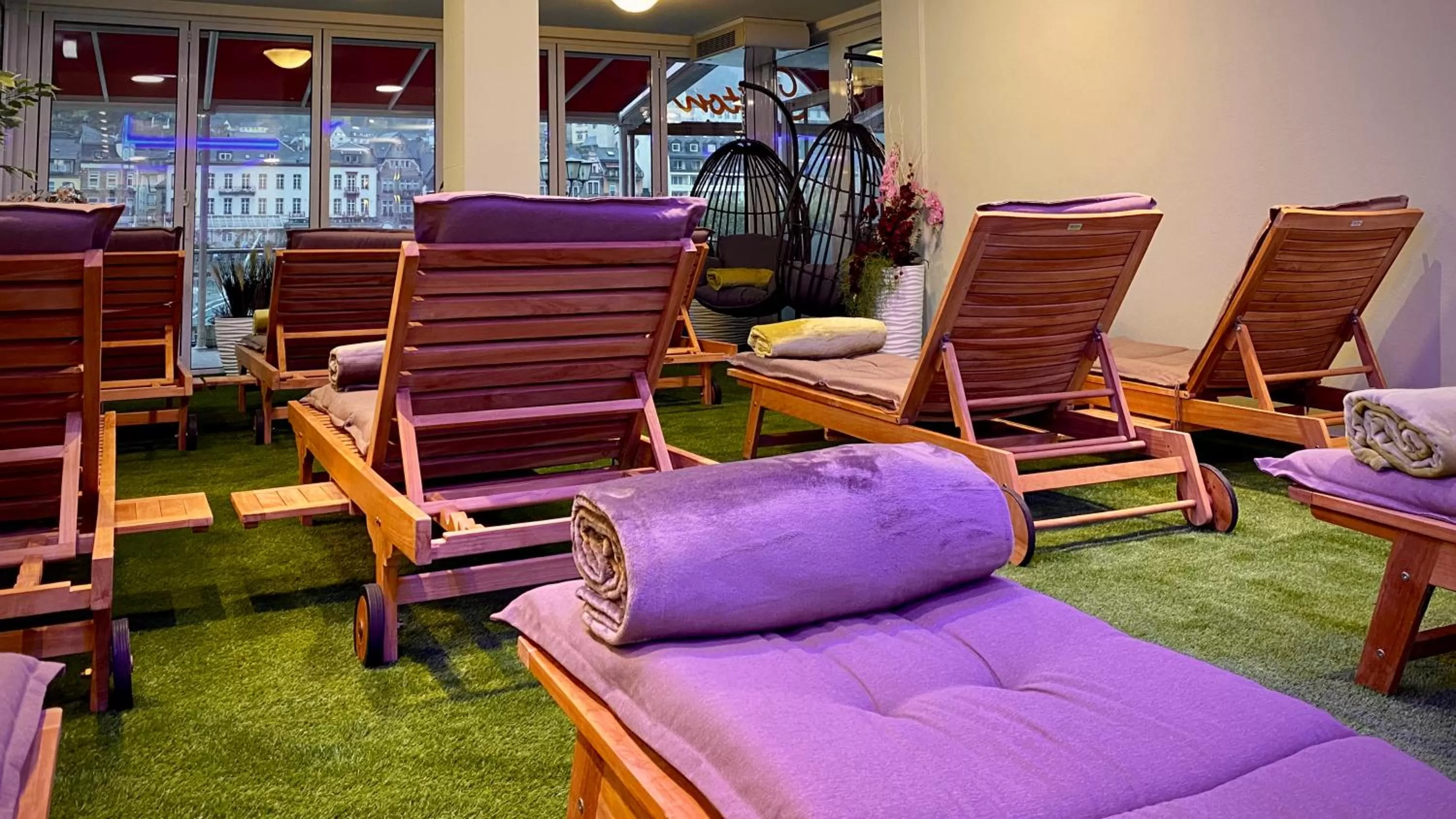 Sauna in Moselstern Hotel Brixiade &Triton