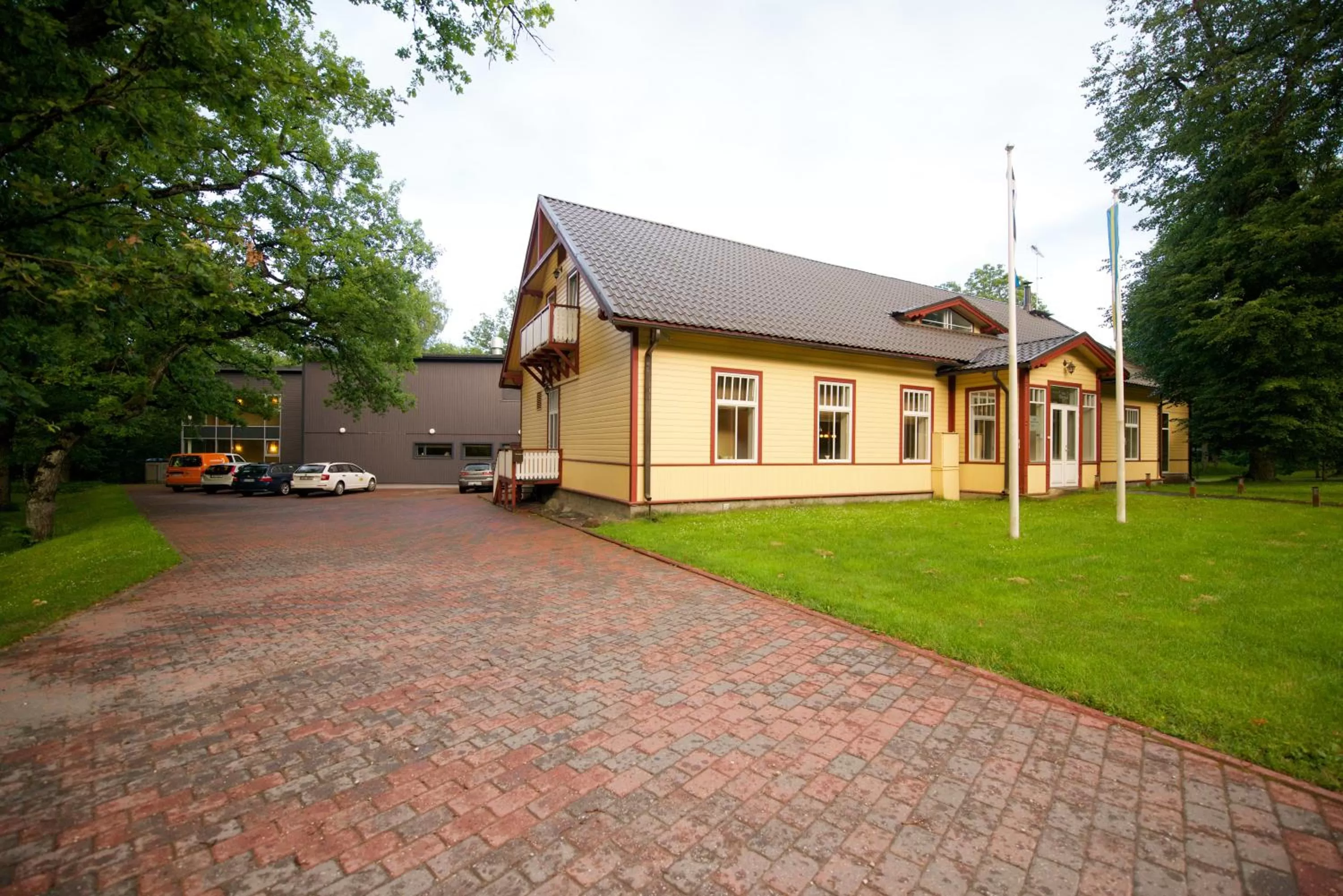 Facade/entrance, Property Building in Villa Hotel Theresa