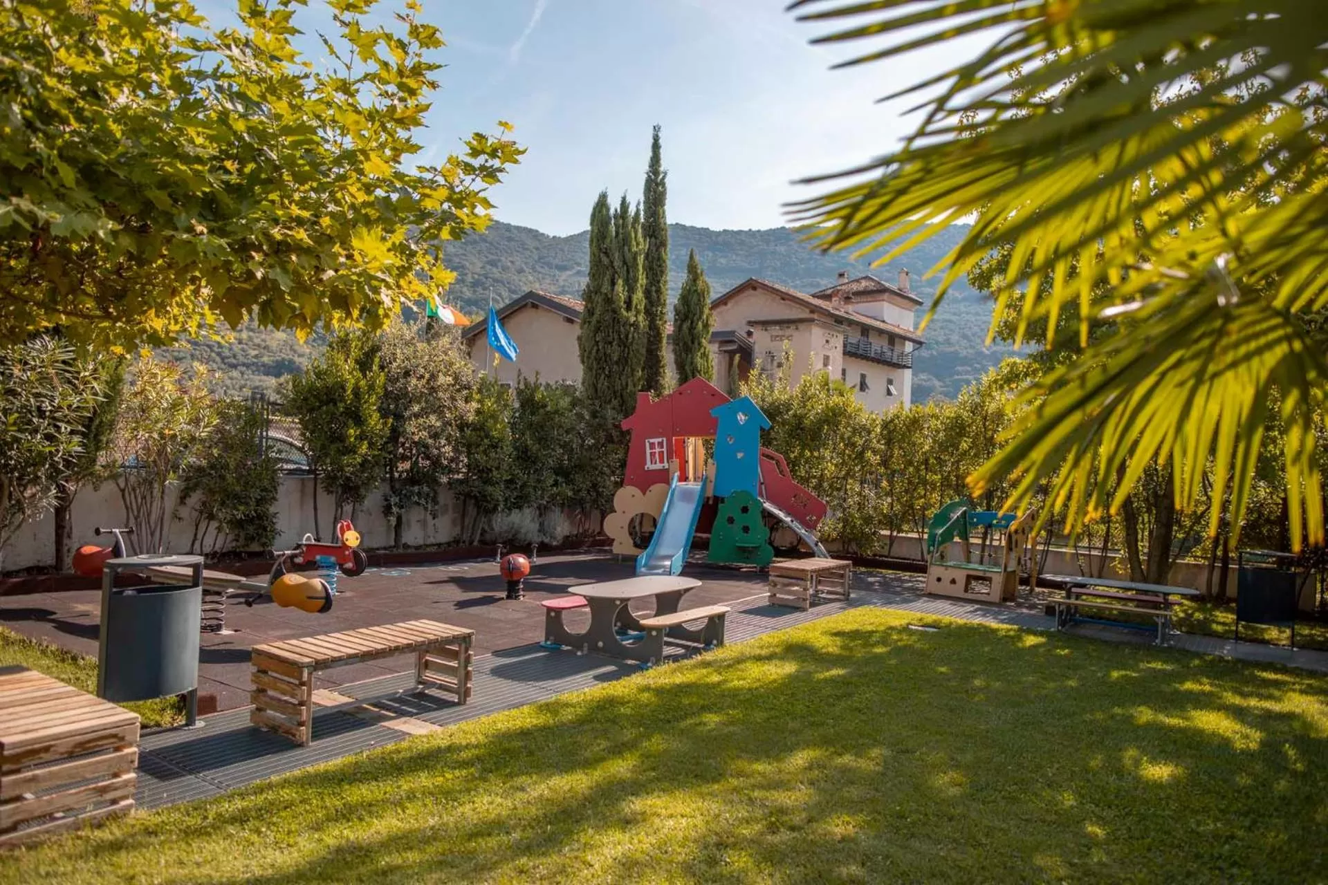 Children play ground in 4 Limoni Apartment Resort