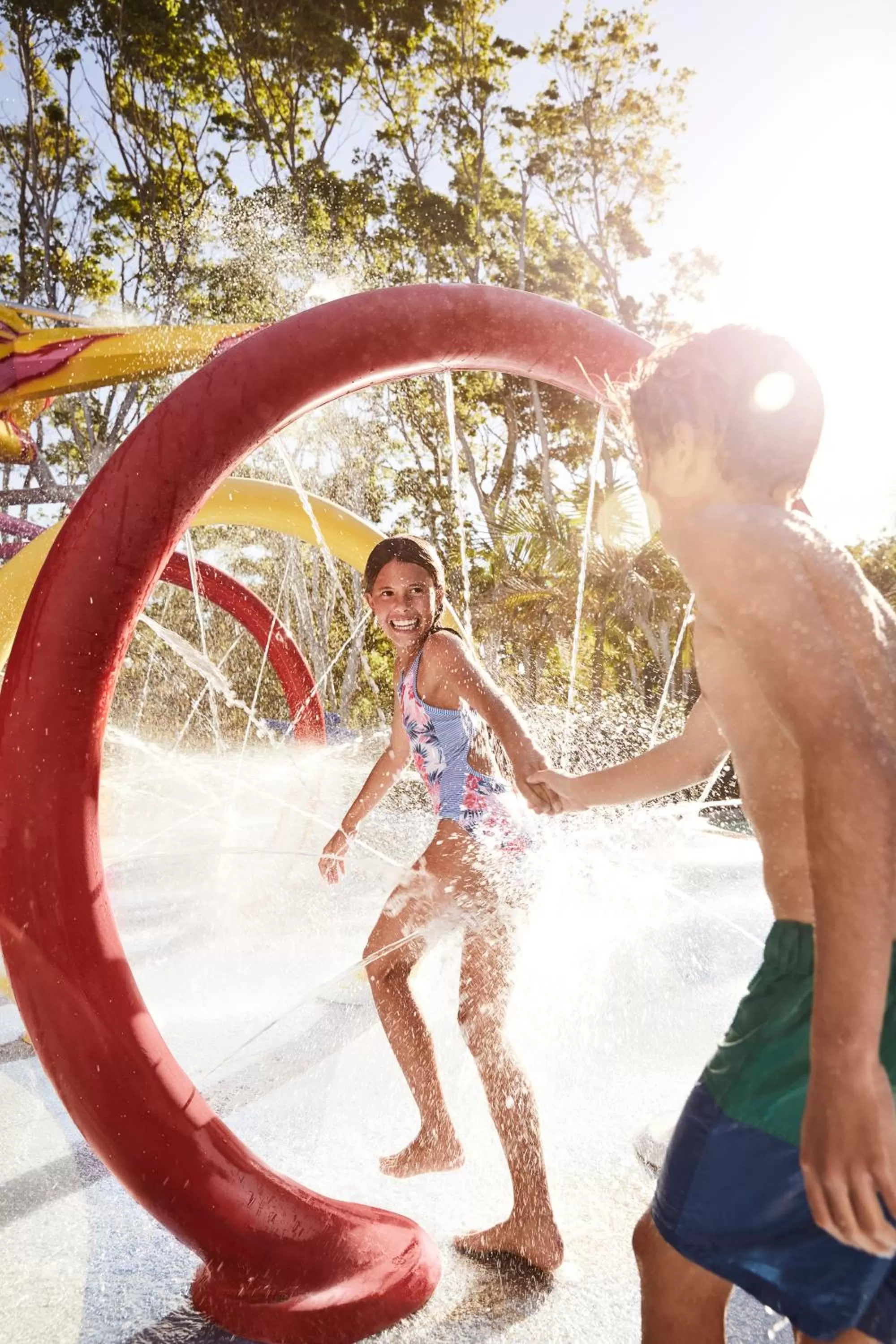 Aqua park in RACV Royal Pines Resort Gold Coast