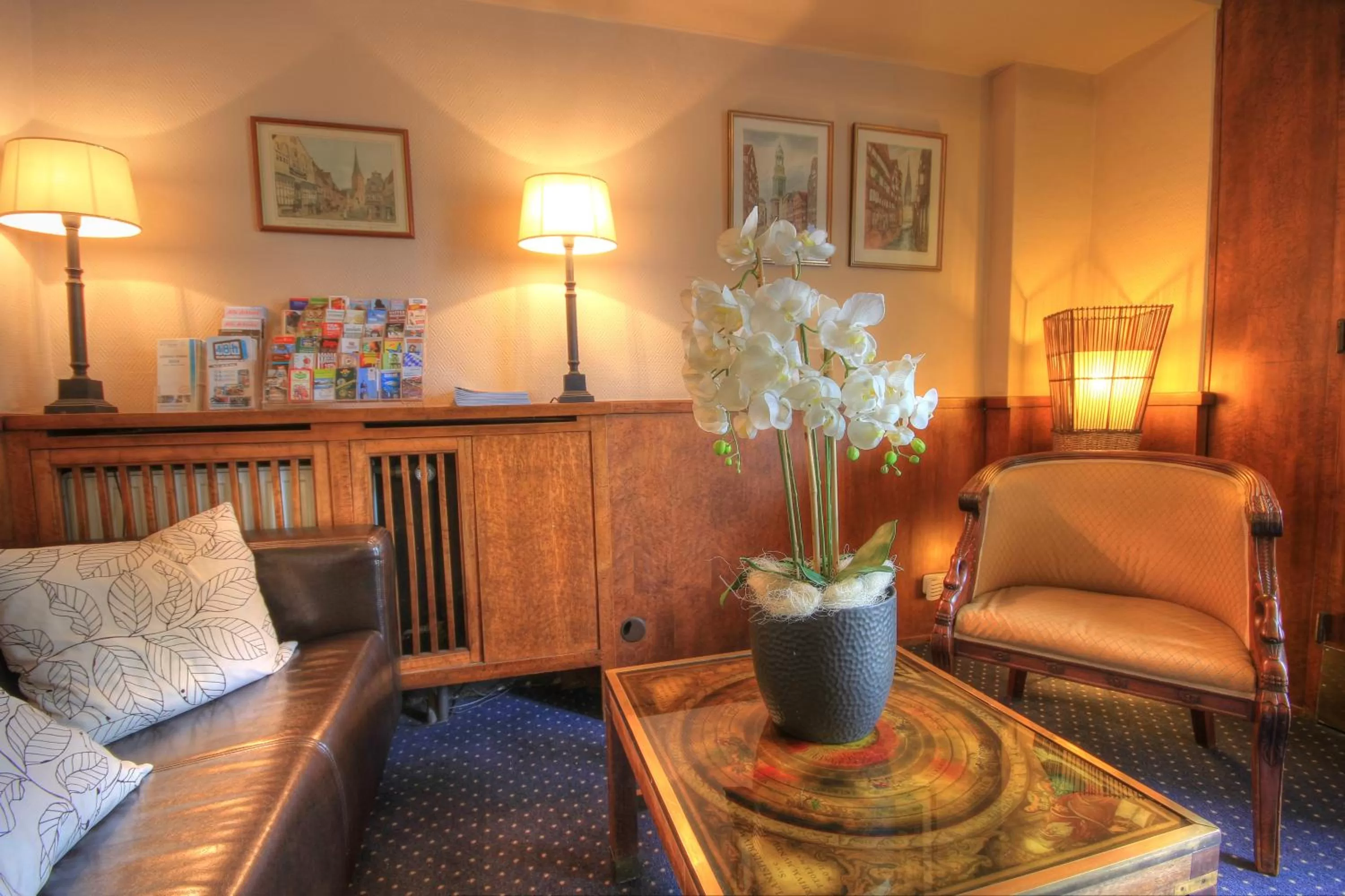 Lobby or reception in Relexa Hotel Bellevue an der Alster