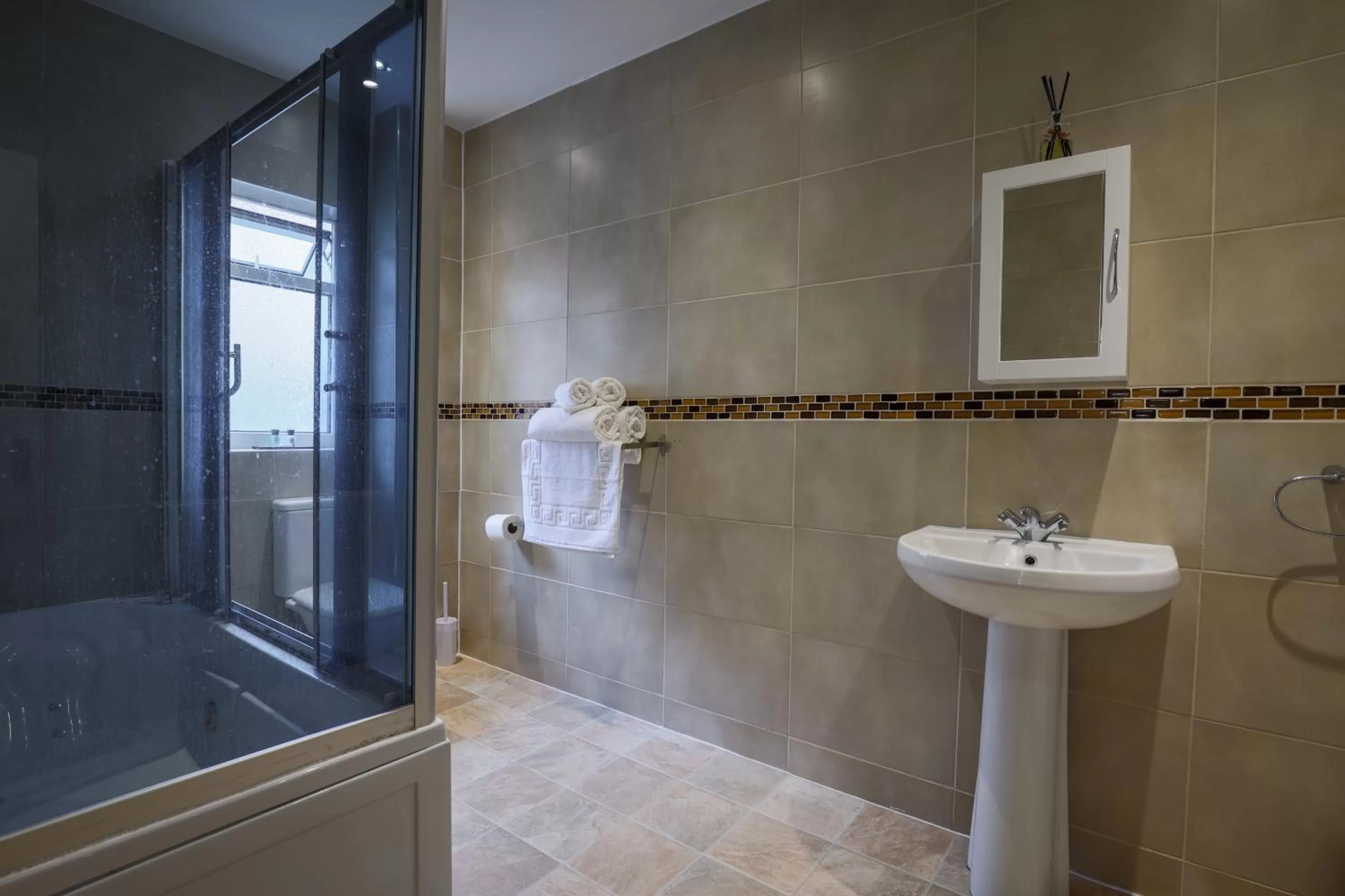 Bathroom in The Angharad Hotel and Restaurant