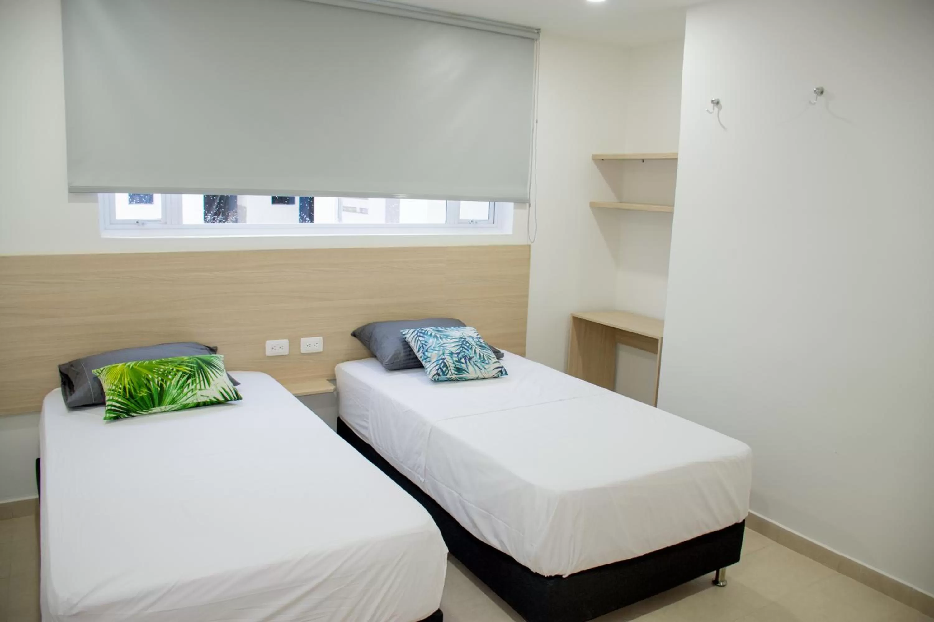 Bathroom, Bed in Stanza Hotel Monteria