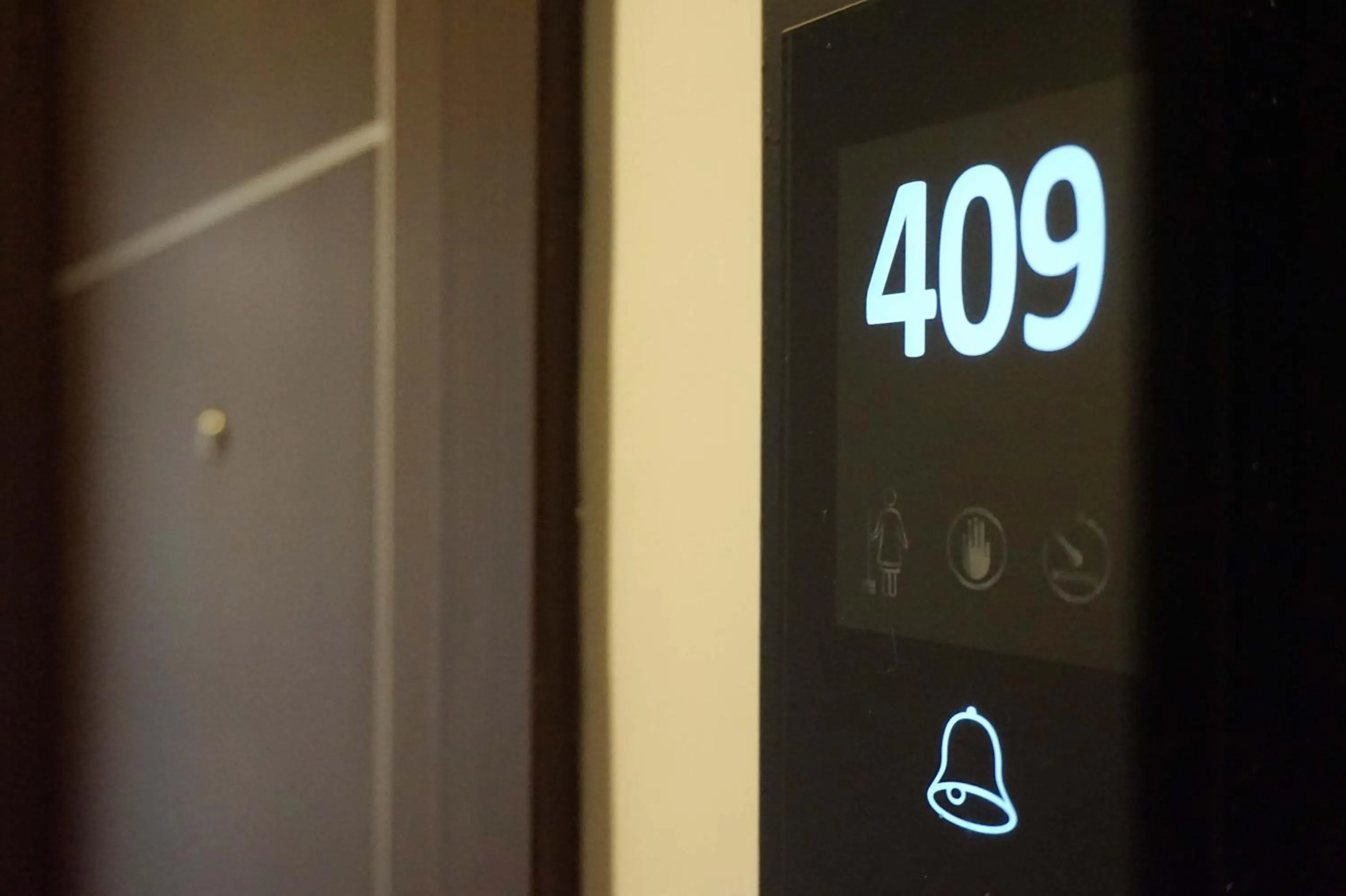 Decorative detail in Pause and Play Hotel