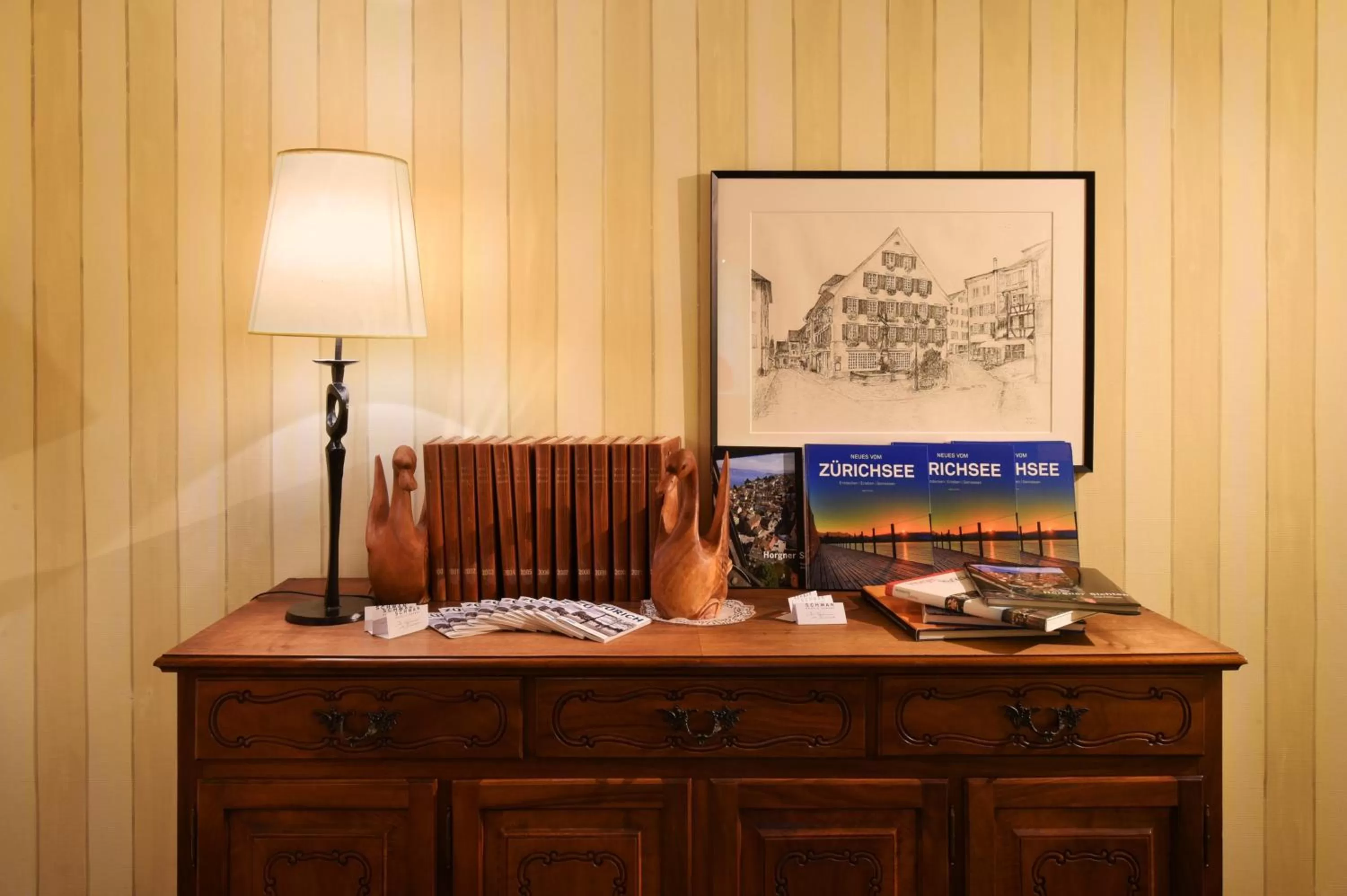 Decorative detail in Romantik Hotel Schwan