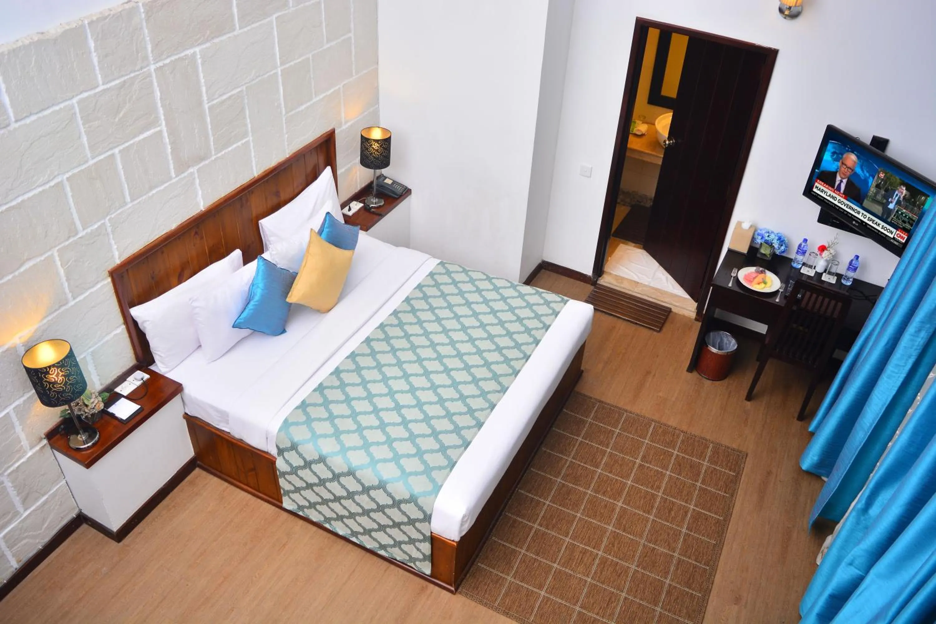 Bedroom, Bed in Unique Cottages