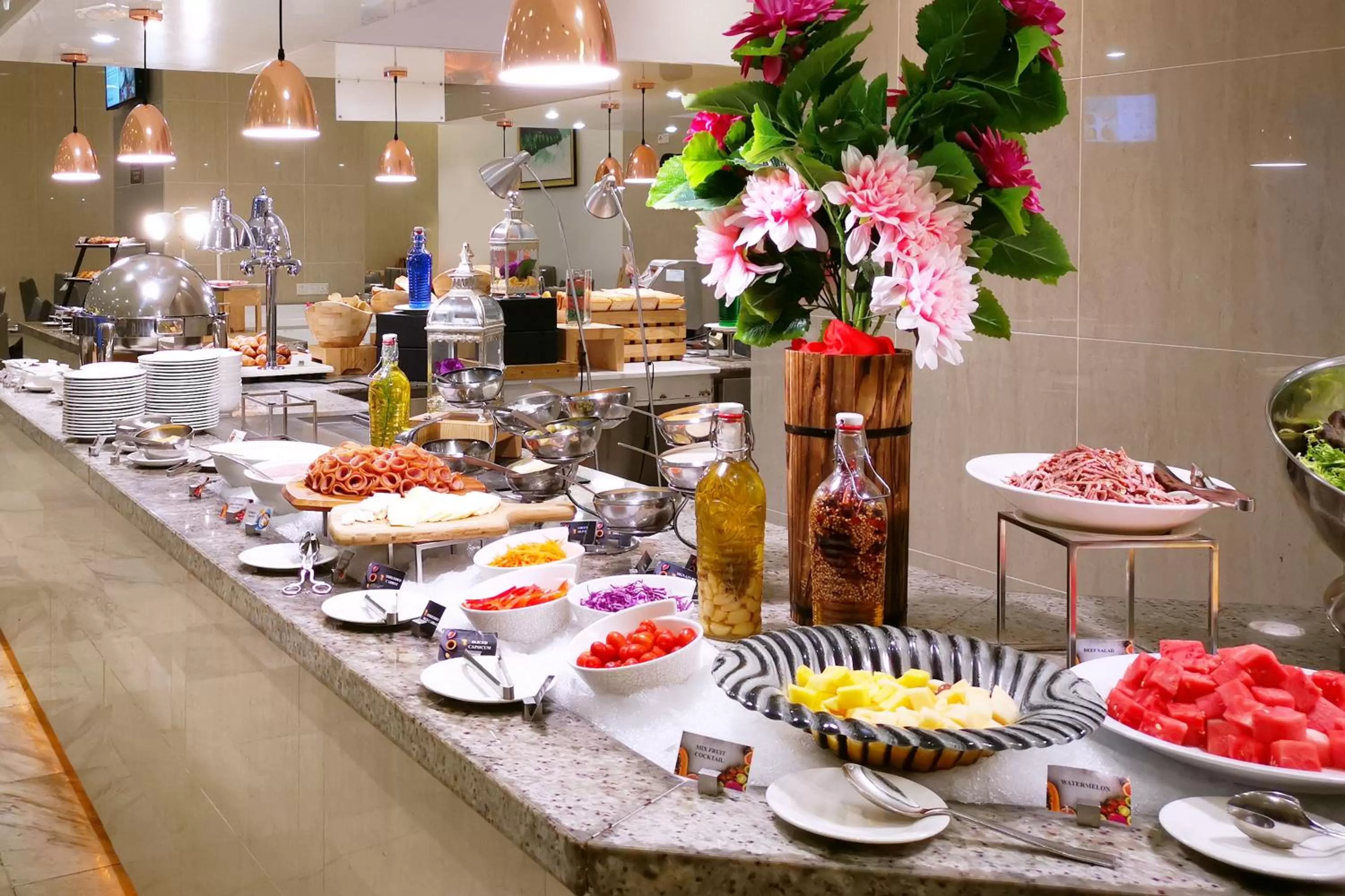 Breakfast in Grand Ion Delemen Hotel