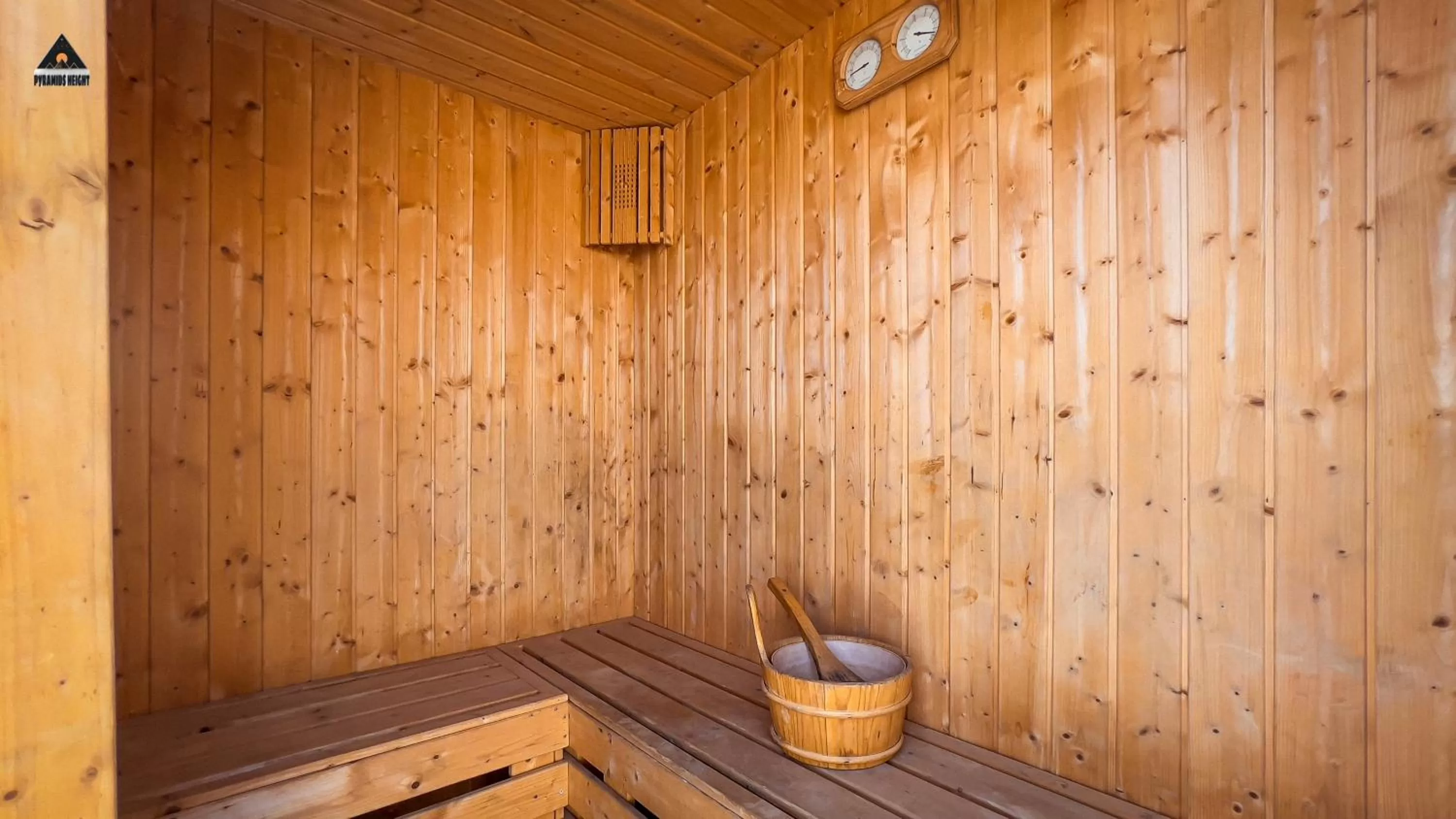 Sauna in Pyramids Height Hotel & Pyramids Master Scene Rooftop