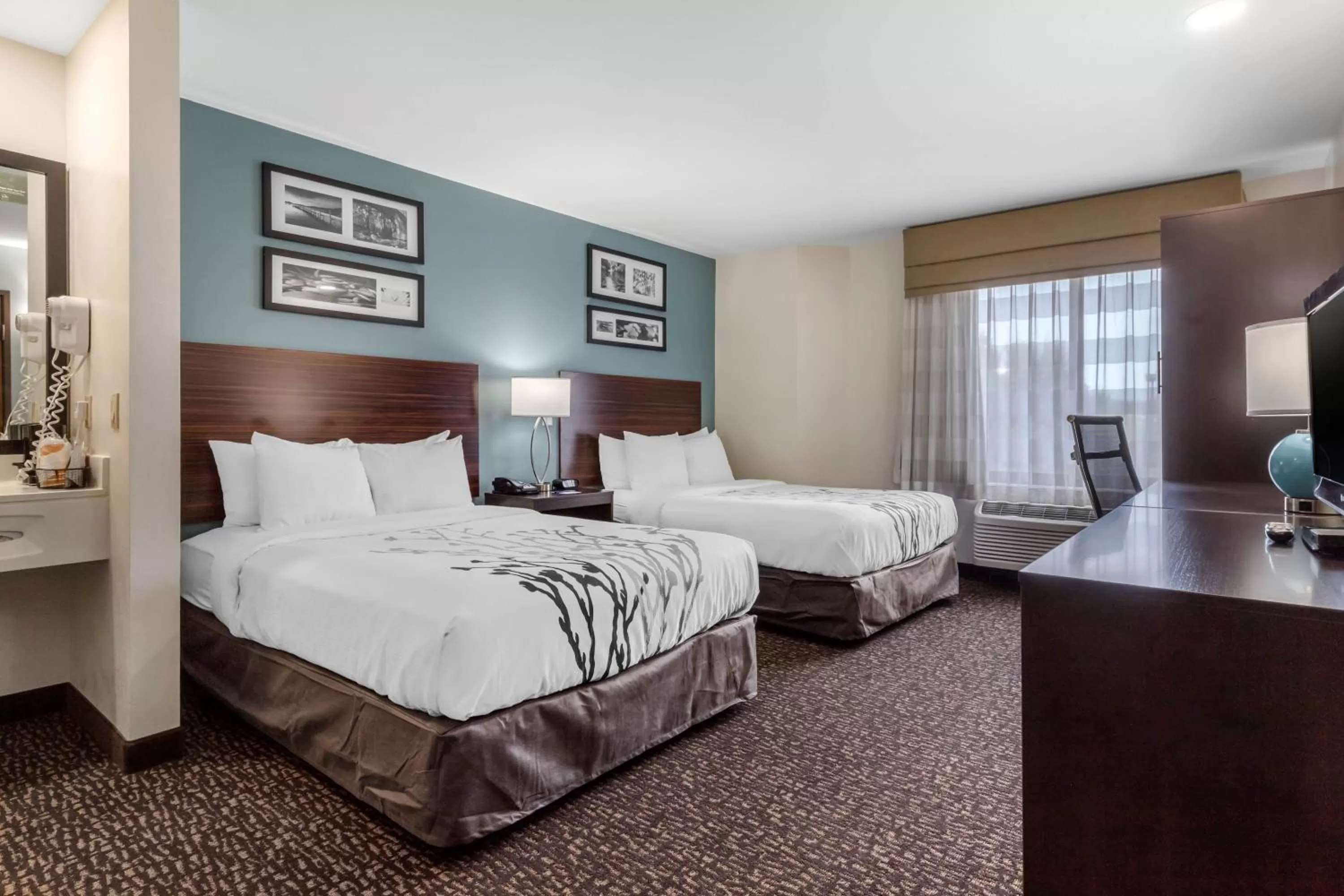 Bedroom, Bed in Sleep Inn & Suites Johnson City