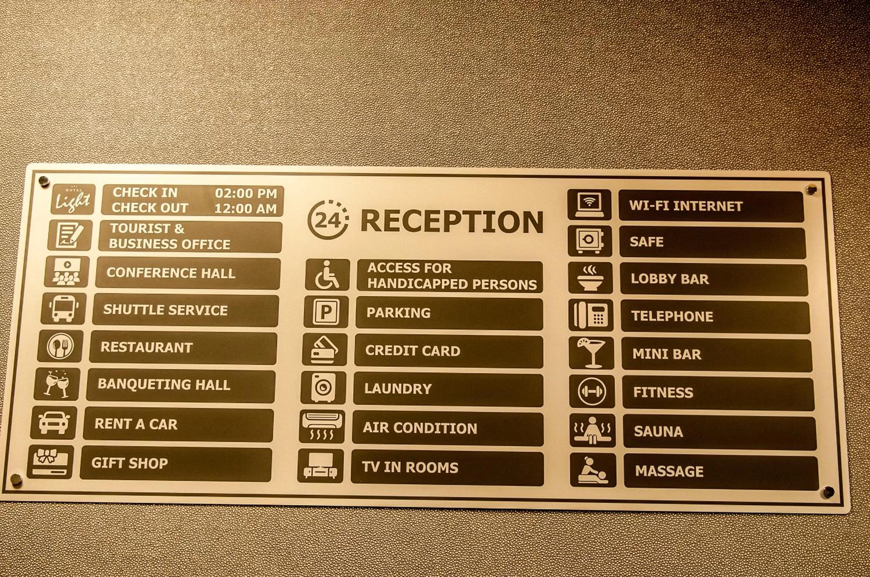 Decorative detail in Light Hotel