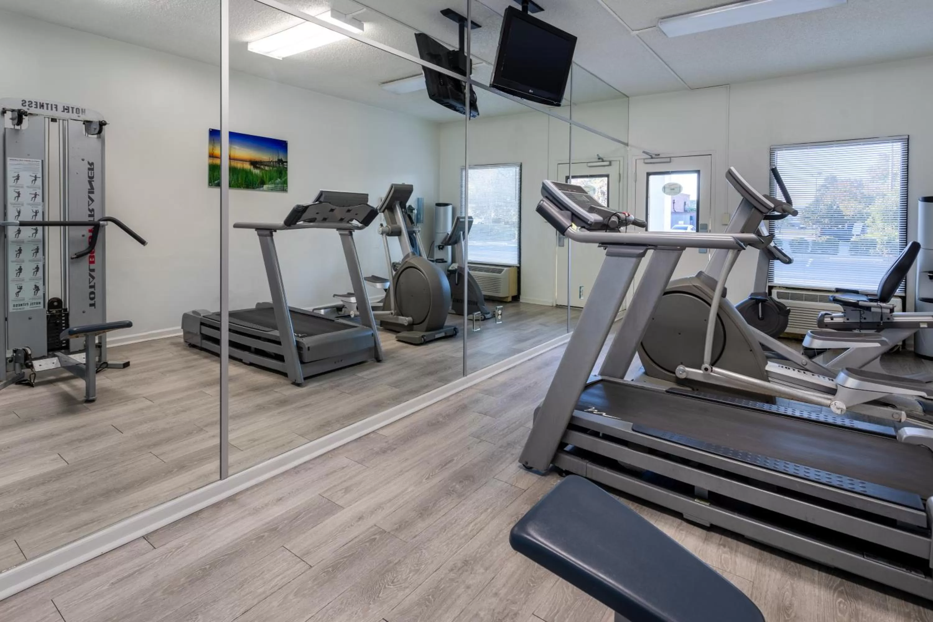 Fitness centre/facilities in Baymont by Wyndham Camp Lejeune
