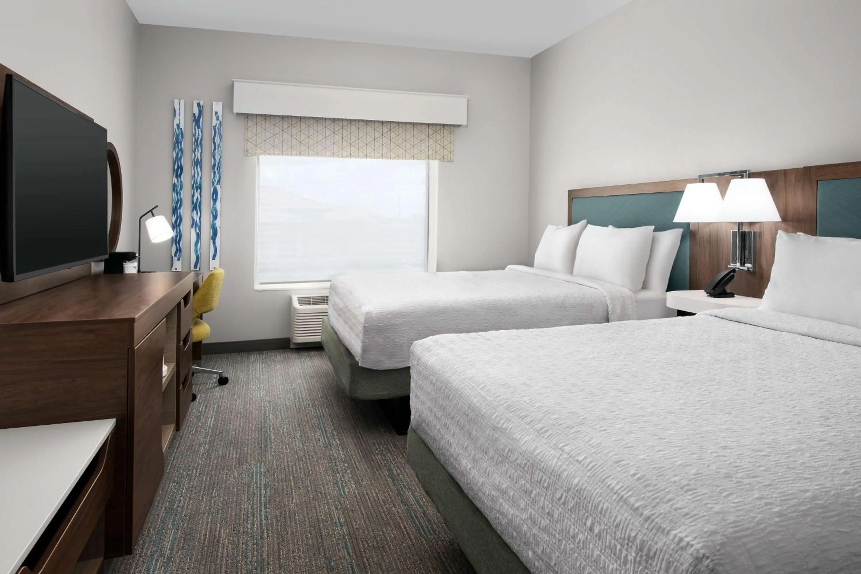 Queen Room with Two Queen Beds - Hearing Access in Hampton Inn Orlando Lake Nona