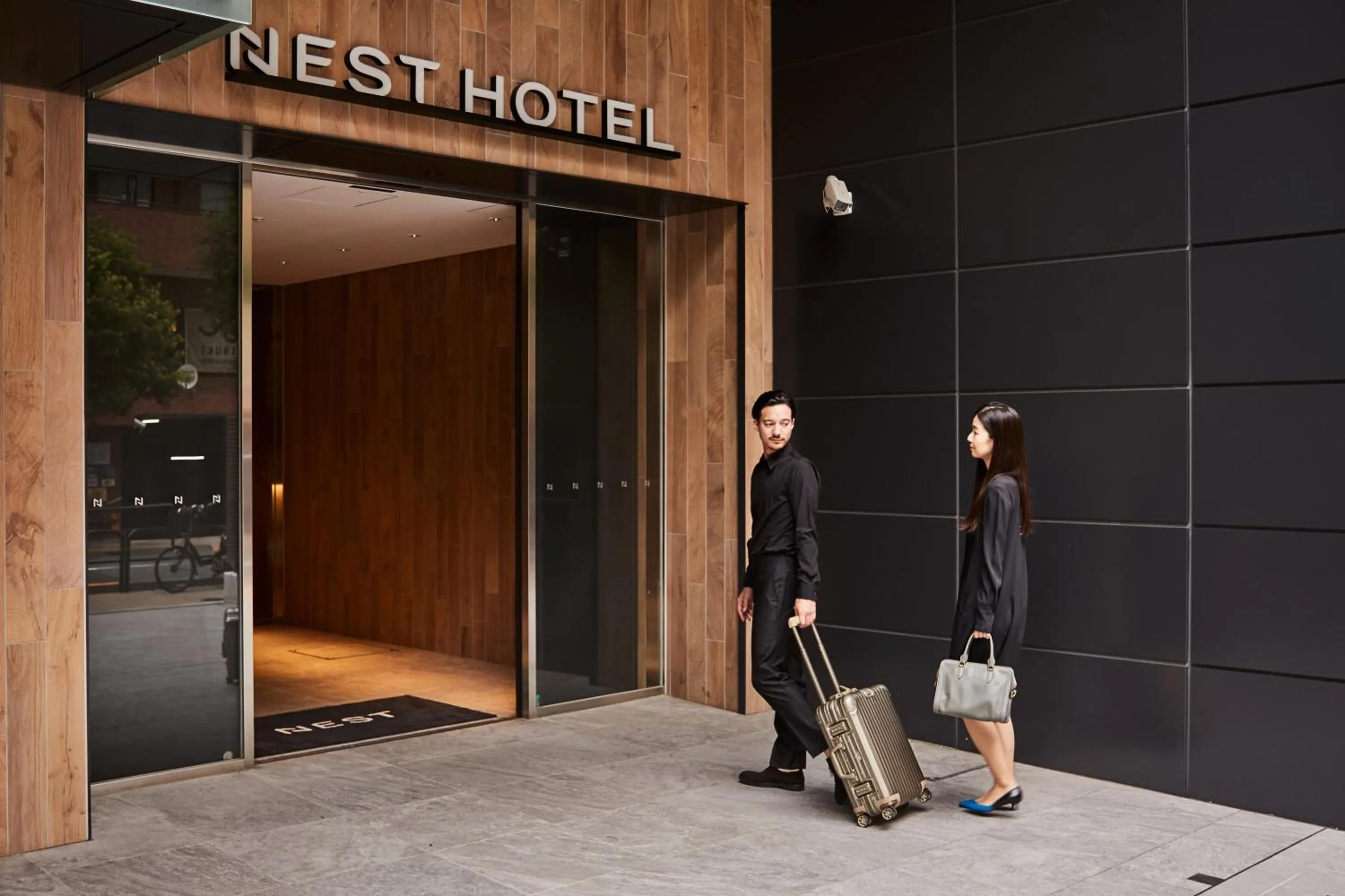 Facade/entrance in Nest Hotel Tokyo Hanzomon