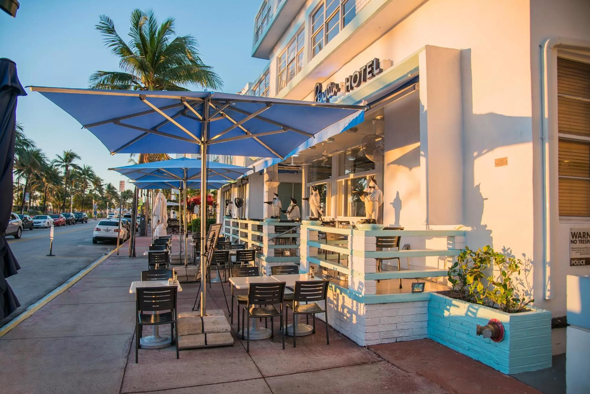 Balcony/Terrace in Penguin Hotel