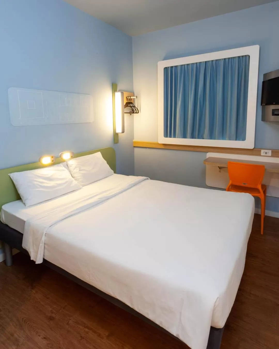 Bed in ibis budget Rio de Janeiro Nova America