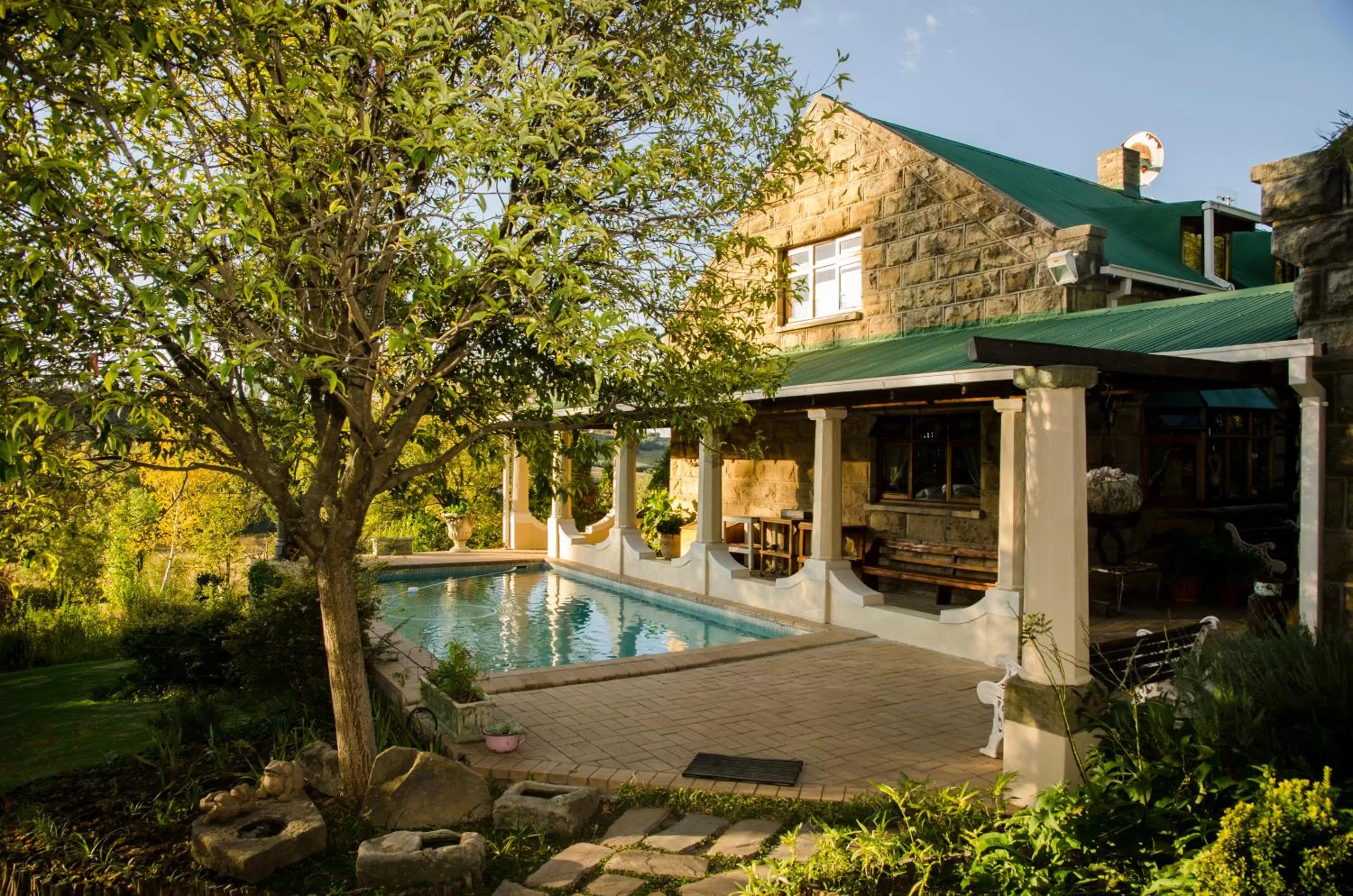 Pool view, Swimming Pool in La Motte B&B