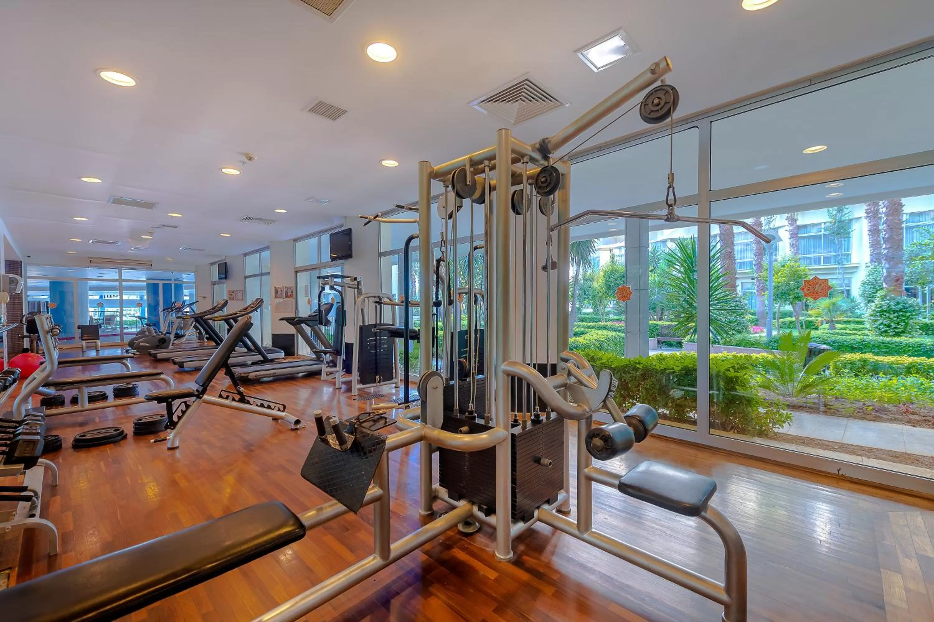 Fitness centre/facilities in Mukarnas Spa & Resort Hotel