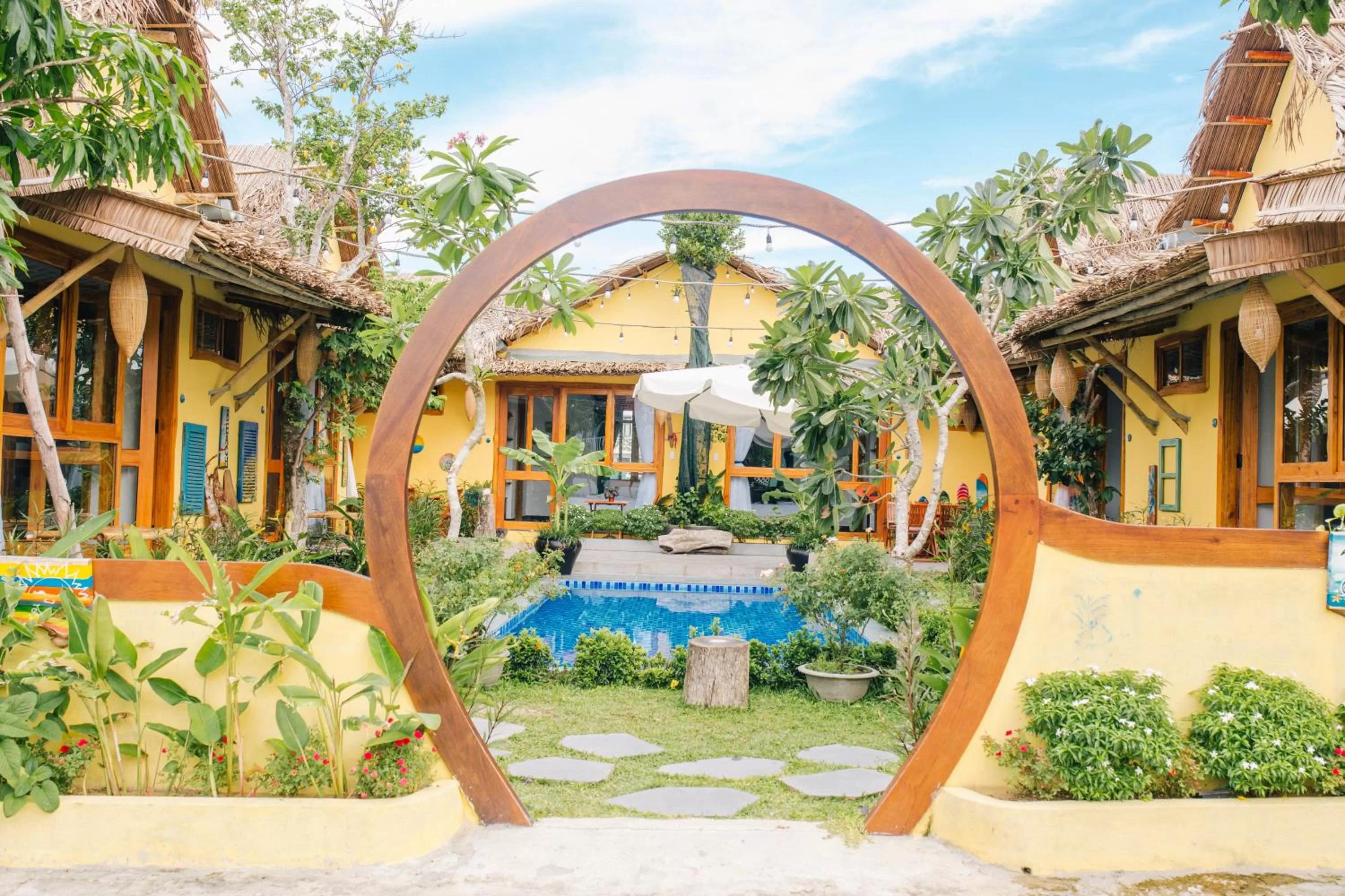 Swimming Pool in La Belle Anbang Homestay