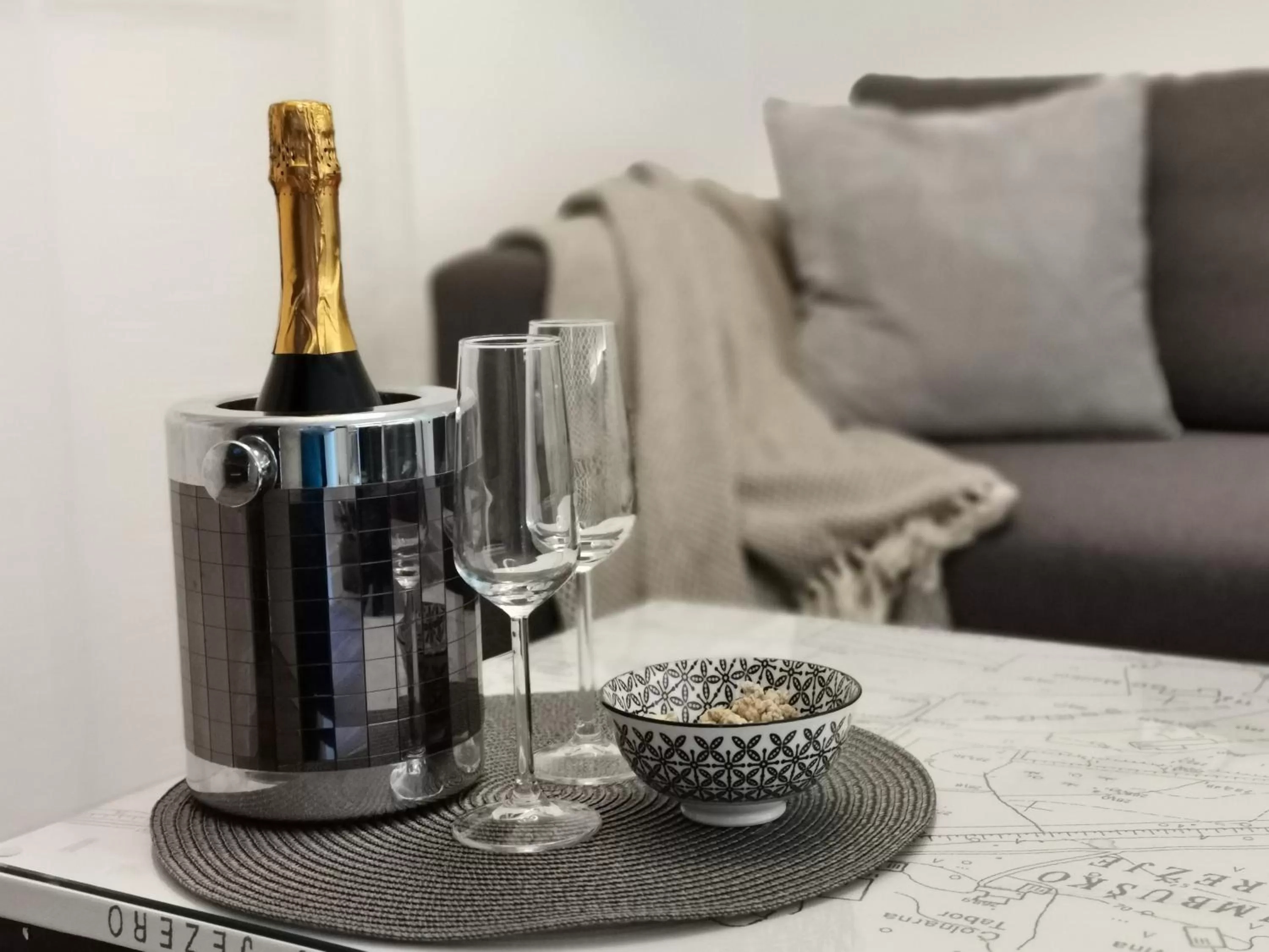 Living room in Hotel CityMap Maribor