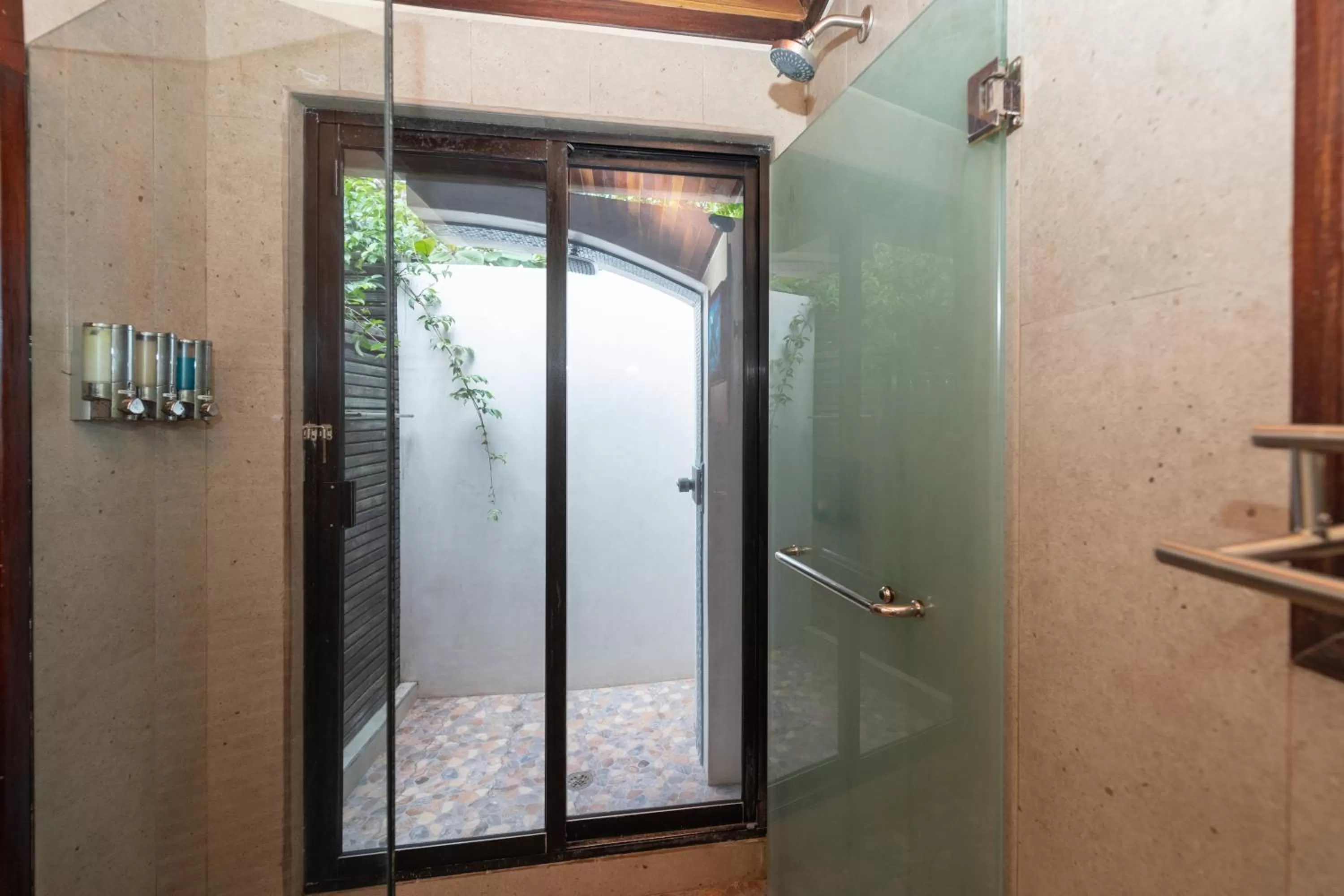 Shower, Bathroom in PUR Boutique Cabanas, Adults Only