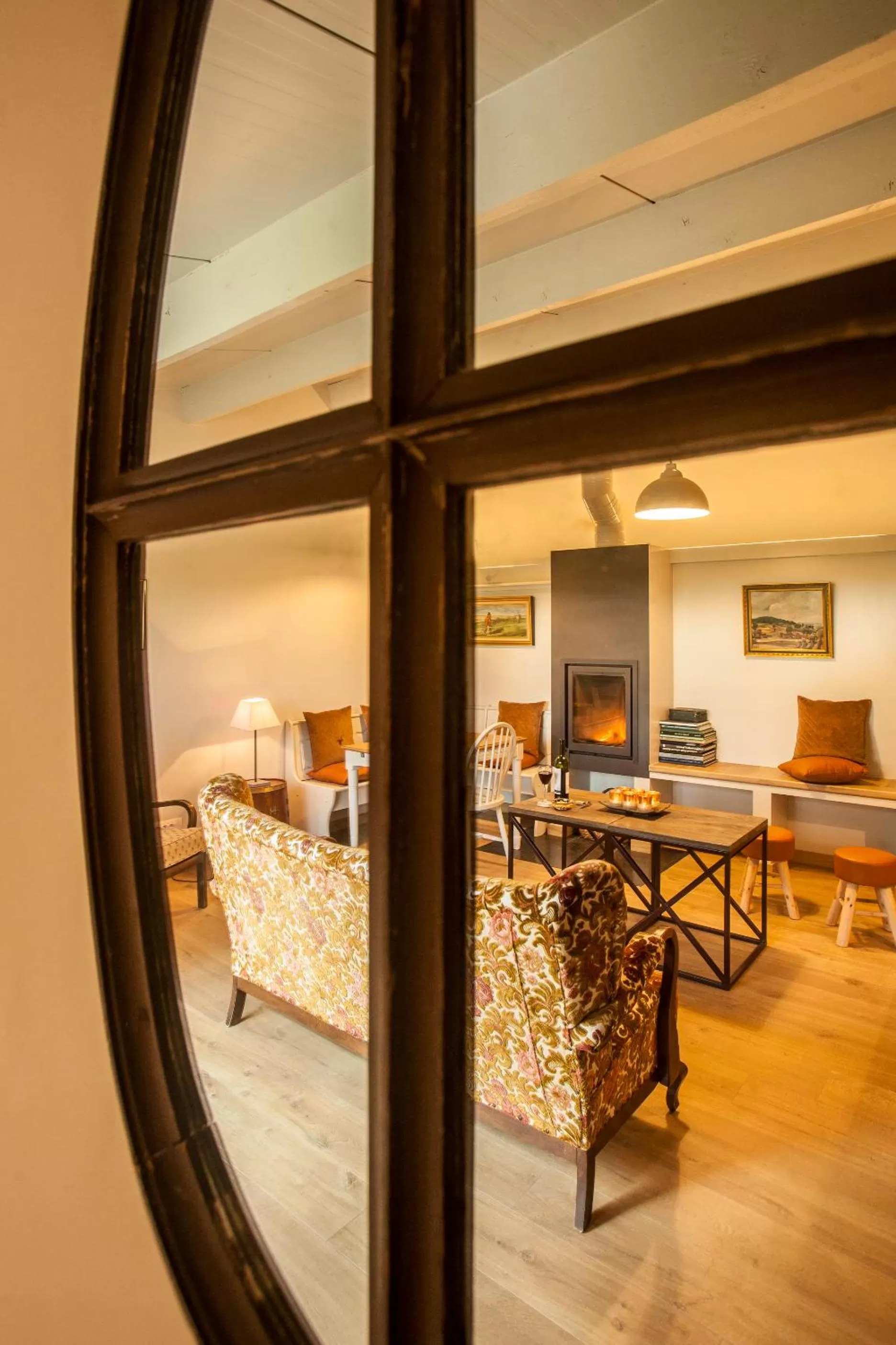 Lounge or bar in B&B De Vossenbarm